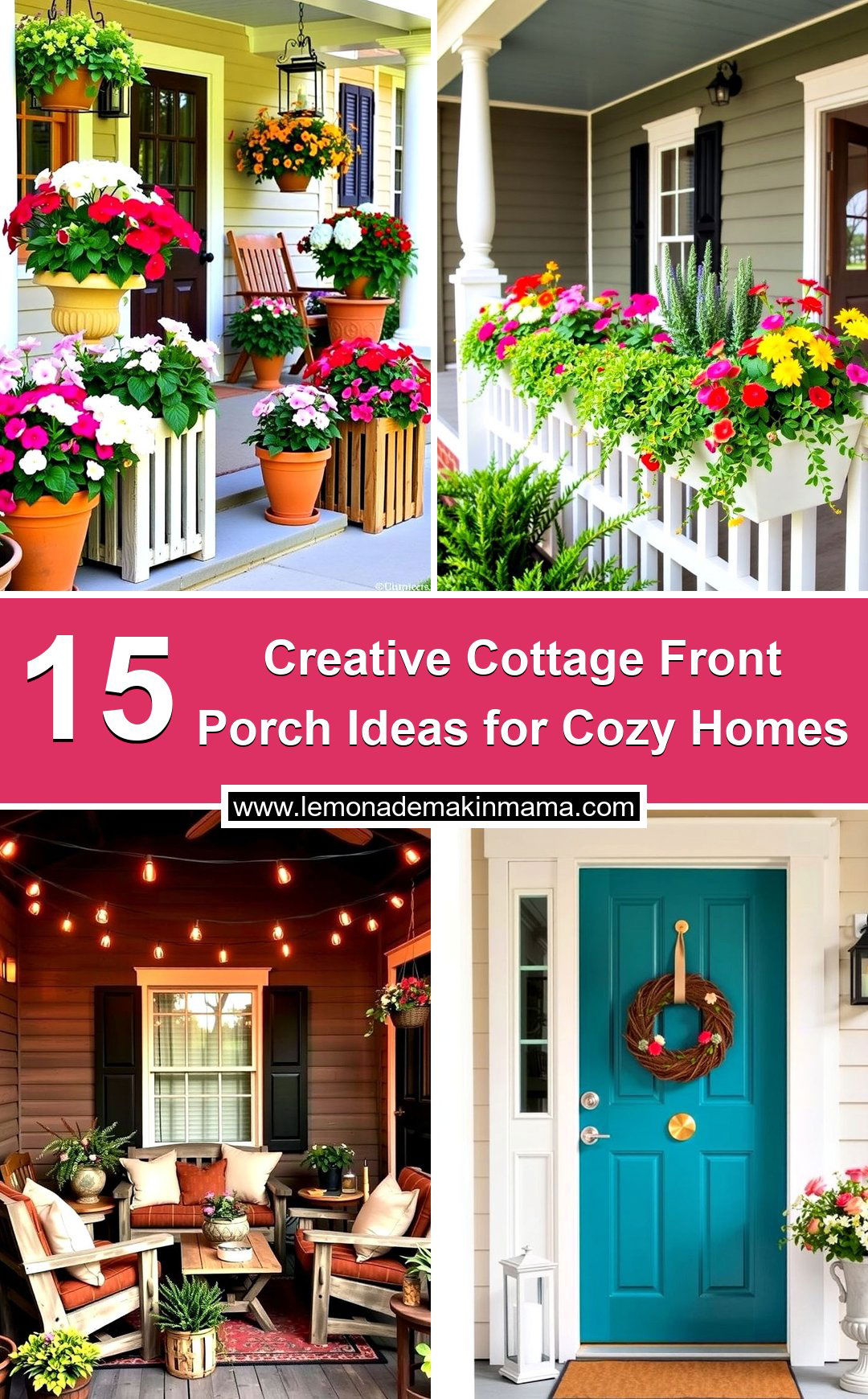 Creative Cottage Front Porch Ideas for Cozy Homes