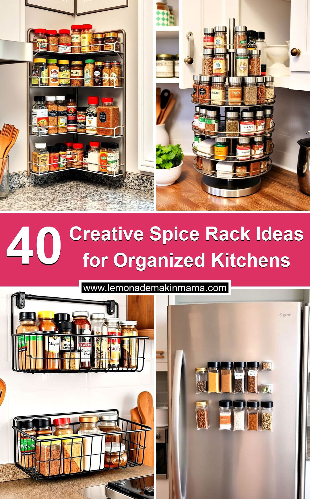 Creative Spice Rack Ideas for Organized Kitchens