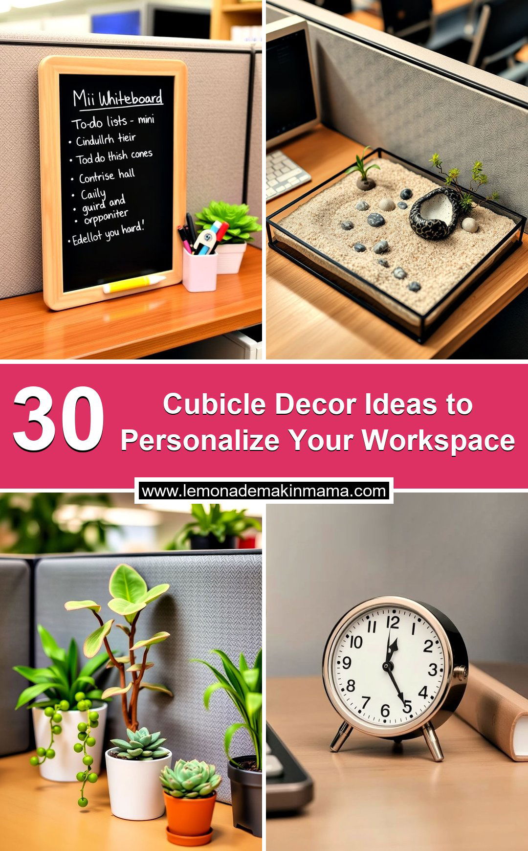 Cubicle Decor Ideas to Personalize Your Workspace