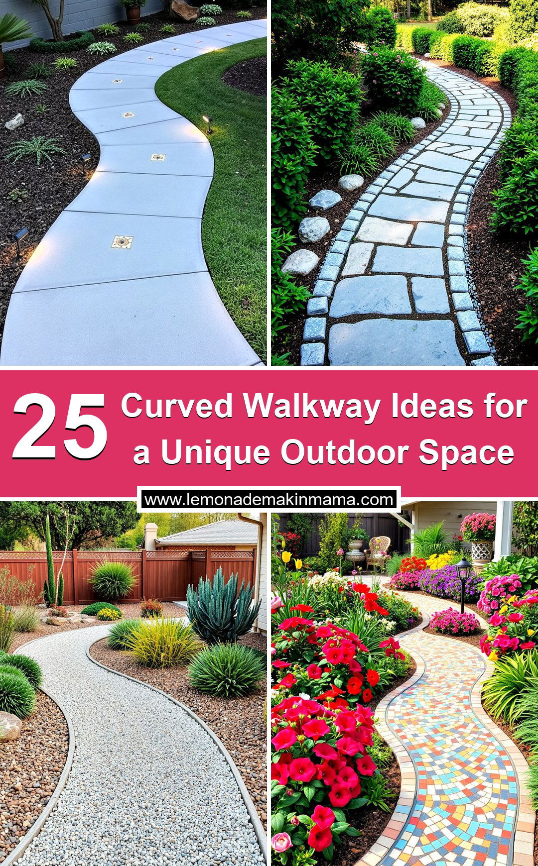 Curved Walkway Ideas for a Unique Outdoor Space