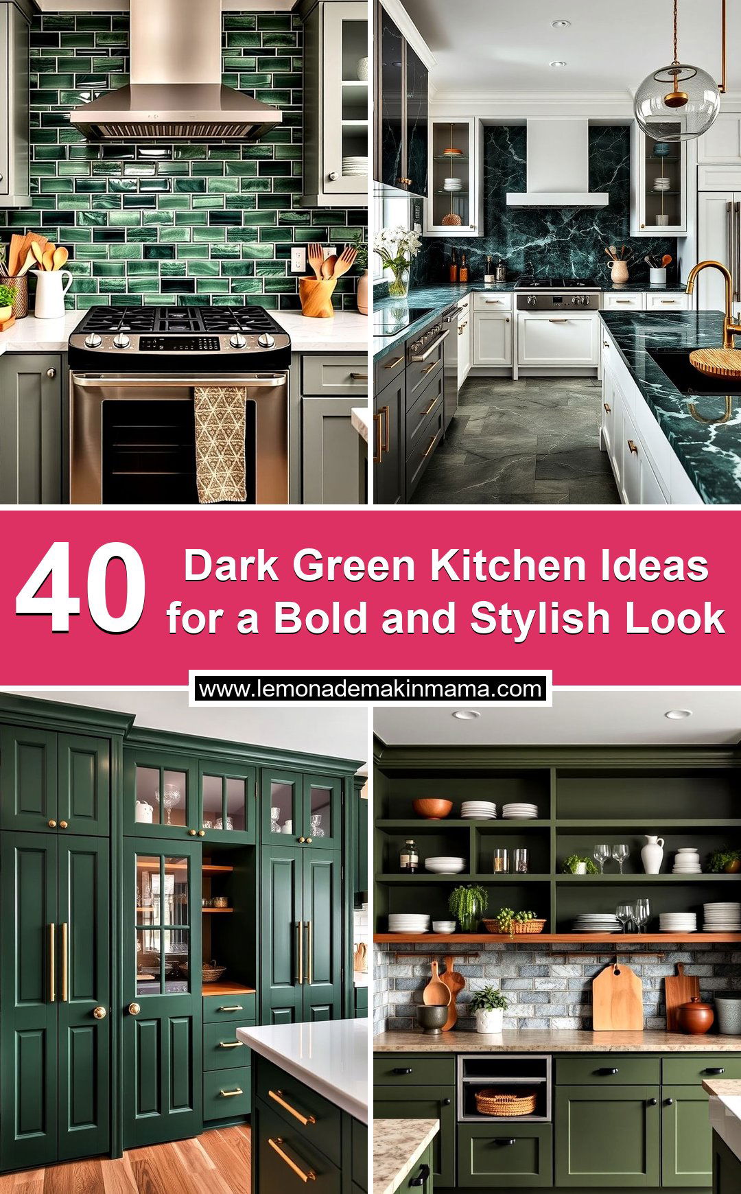 Dark Green Kitchen Ideas for a Bold and Stylish Look