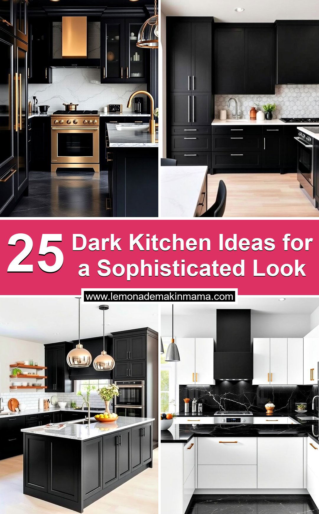 Dark Kitchen Ideas for a Sophisticated Look