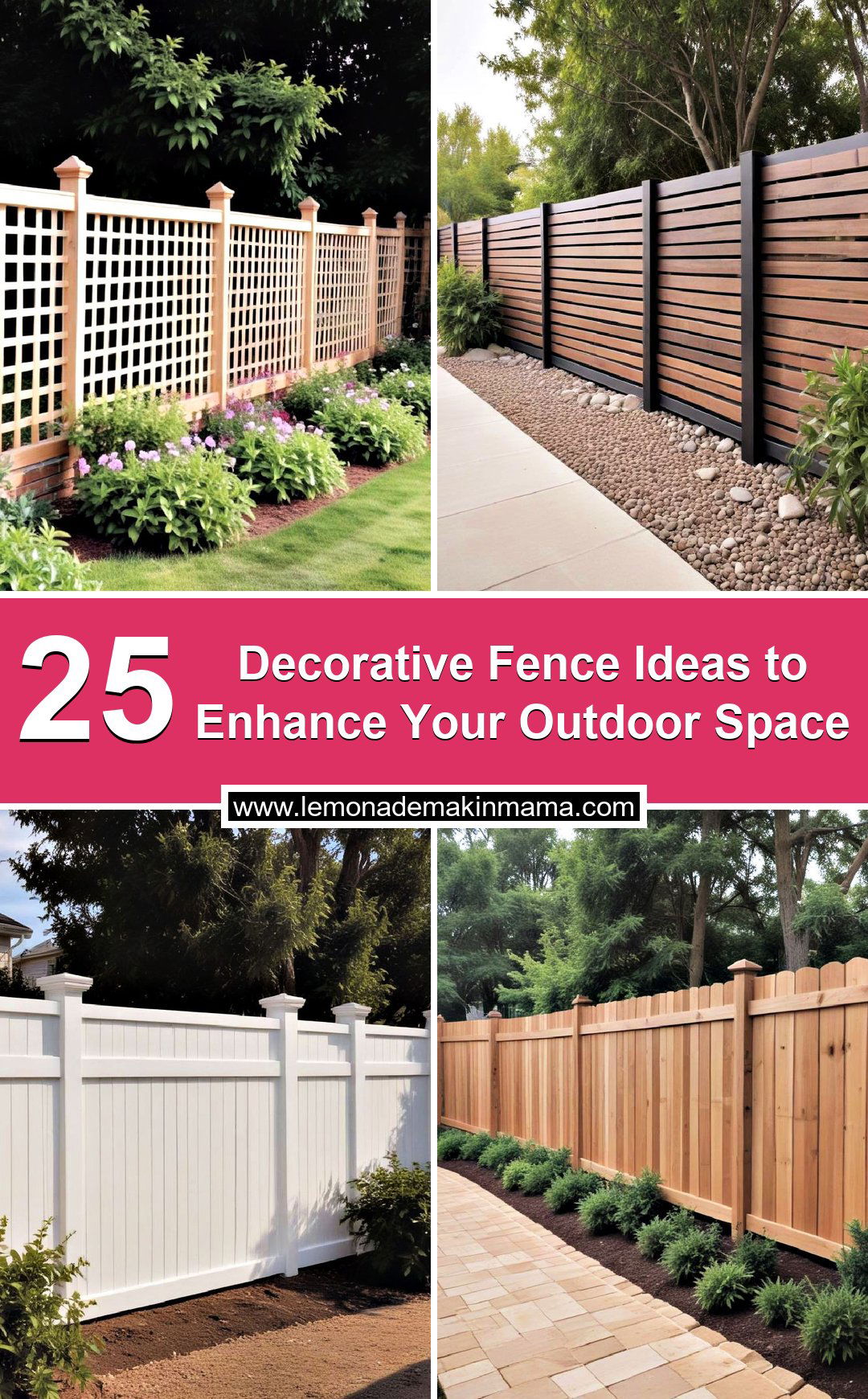 Decorative Fence Ideas to Enhance Your Outdoor Space