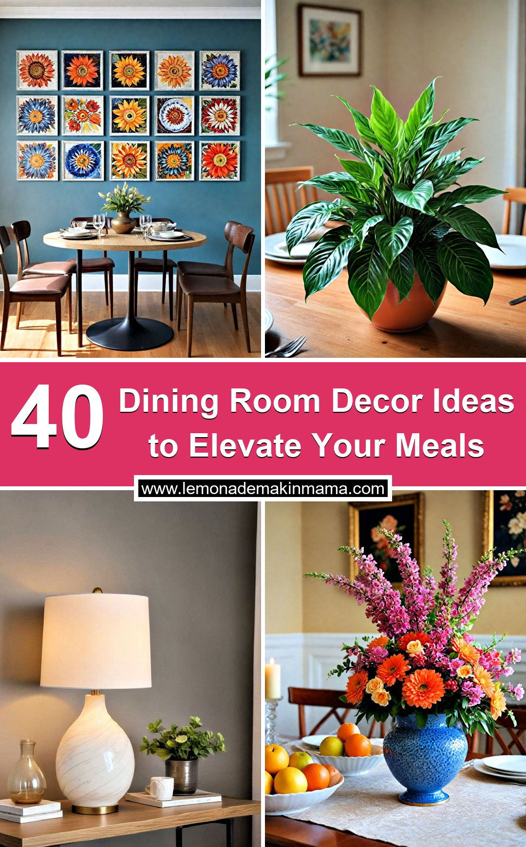Dining Room Decor Ideas to Elevate Your Meals
