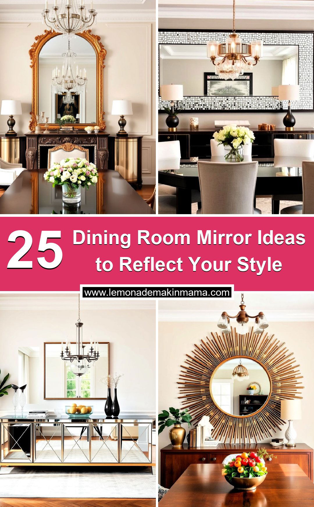 Dining Room Mirror Ideas to Reflect Your Style