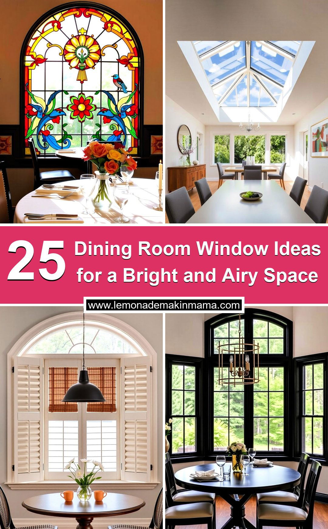 Dining Room Window Ideas for a Bright and Airy Space