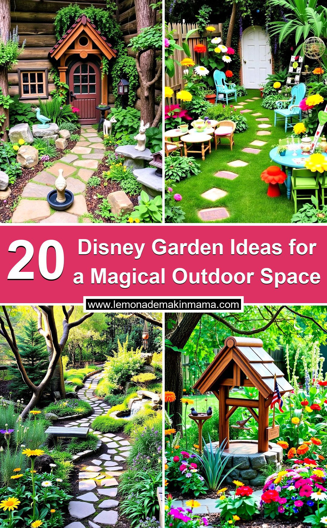 Disney Garden Ideas for a Magical Outdoor Space