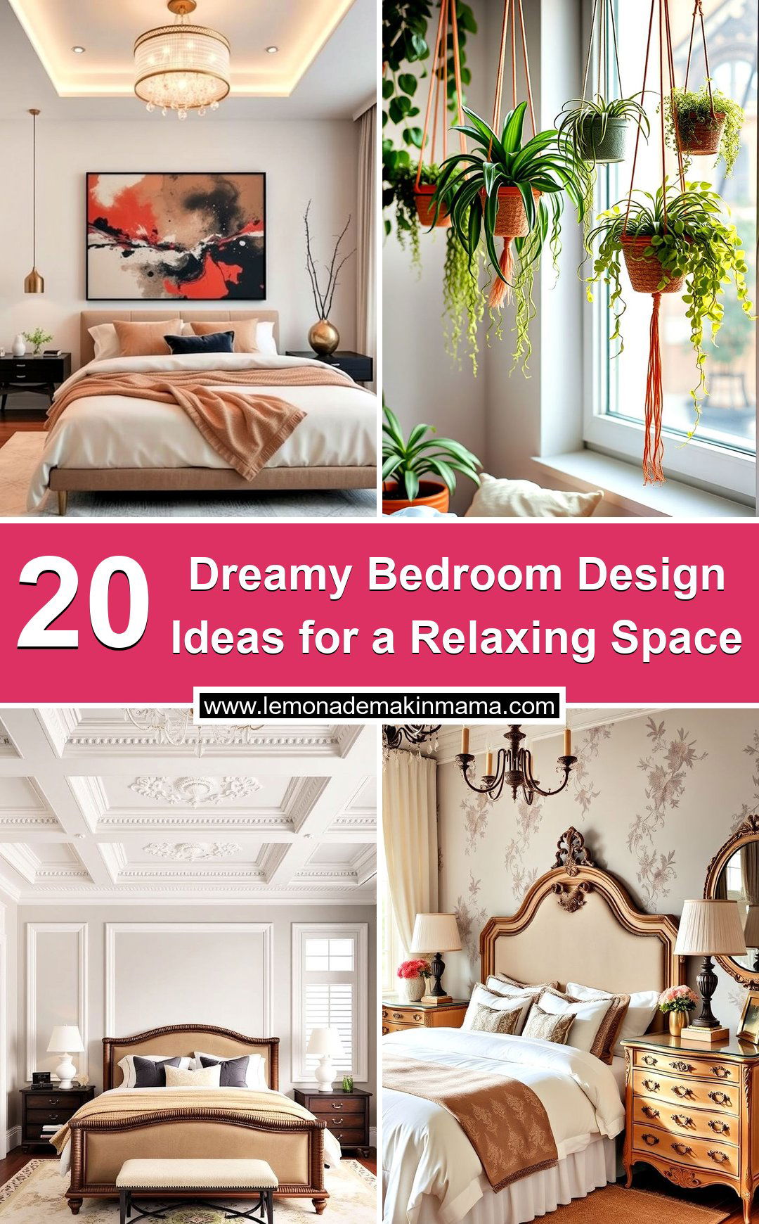 Dreamy Bedroom Design Ideas for a Relaxing Space