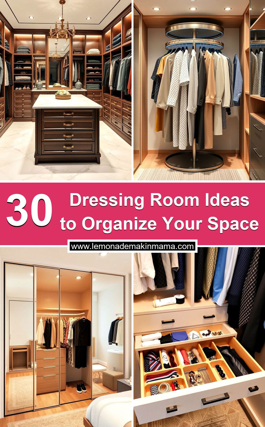 Dressing Room Ideas to Organize Your Space
