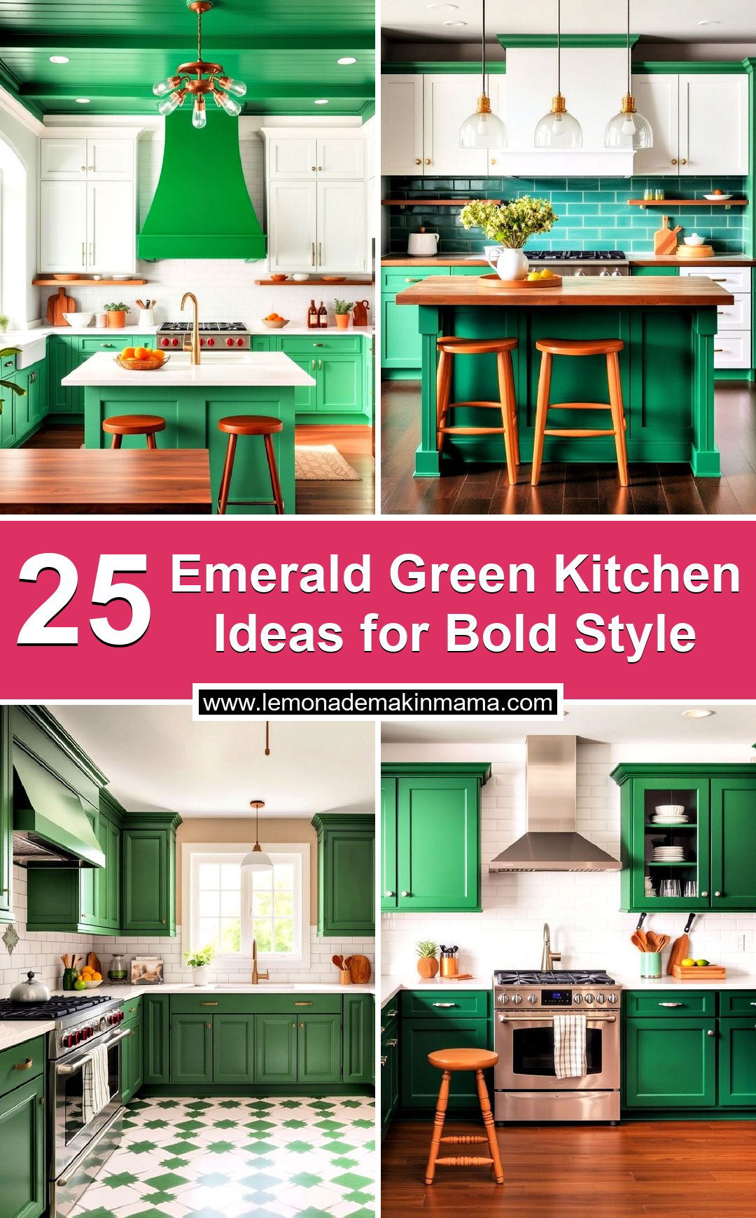 Emerald Green Kitchen Ideas for Bold Style