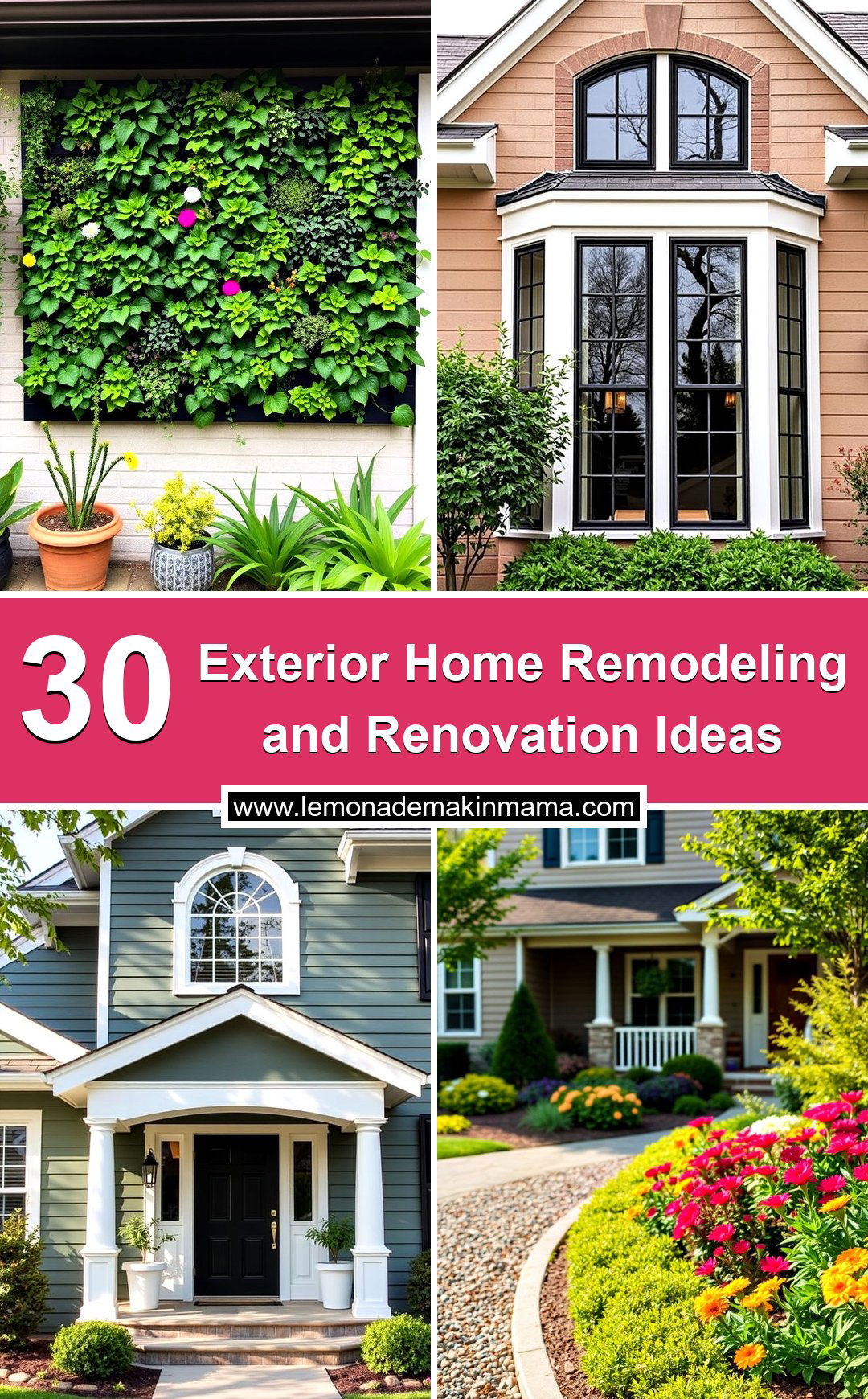 Exterior Home Remodeling and Renovation Ideas