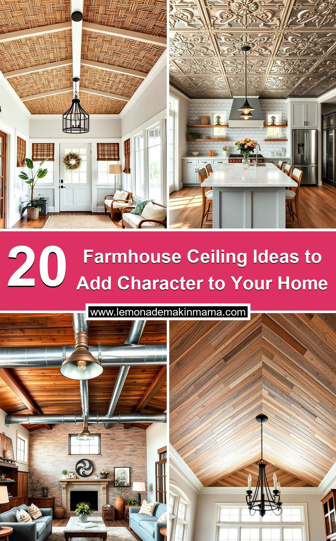 Farmhouse Ceiling Ideas to Add Character to Your Home