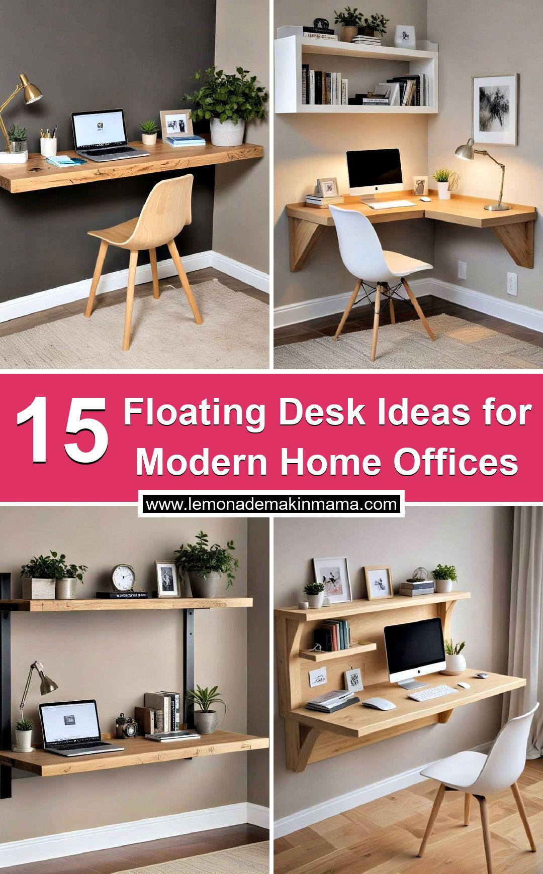 Floating Desk Ideas for Modern Home Offices