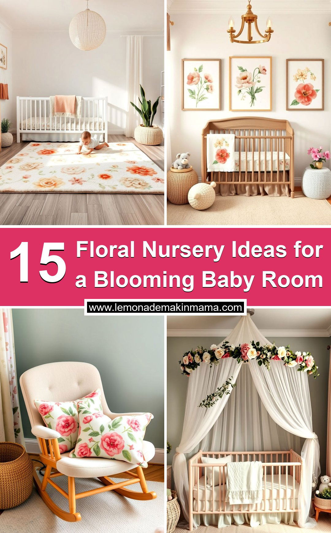 Floral Nursery Ideas for a Blooming Baby Room