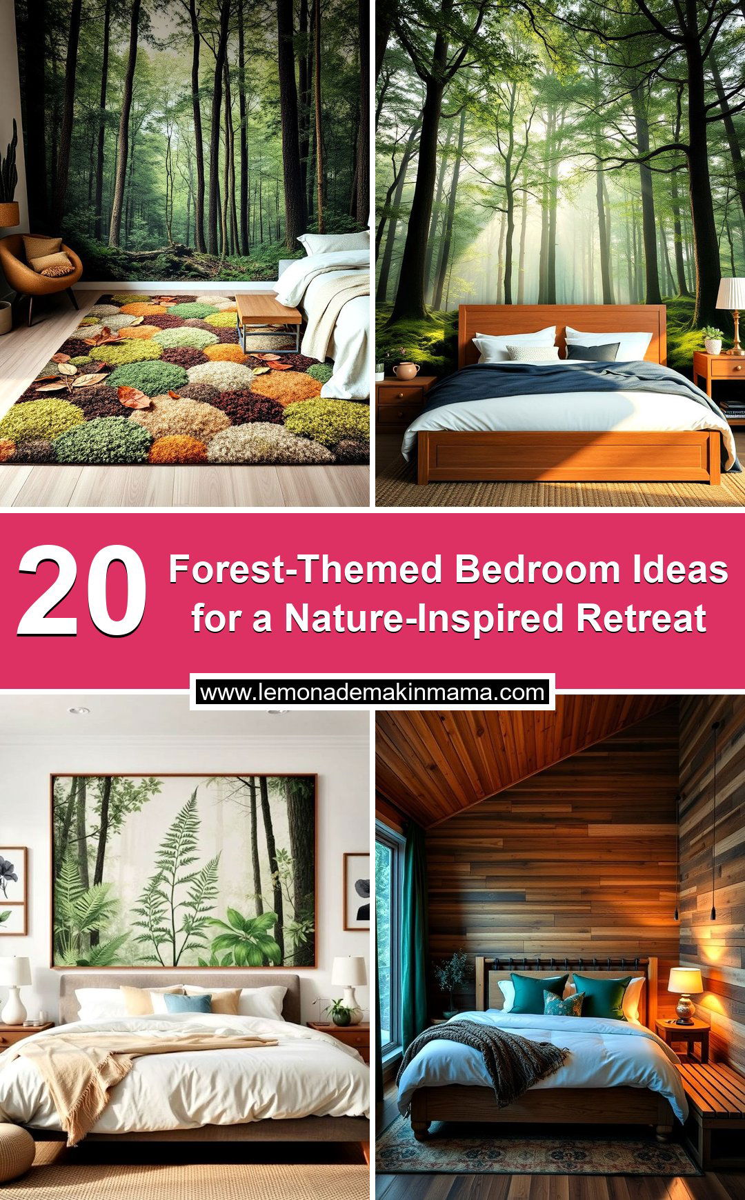 Forest-Themed Bedroom Ideas for a Nature-Inspired Retreat