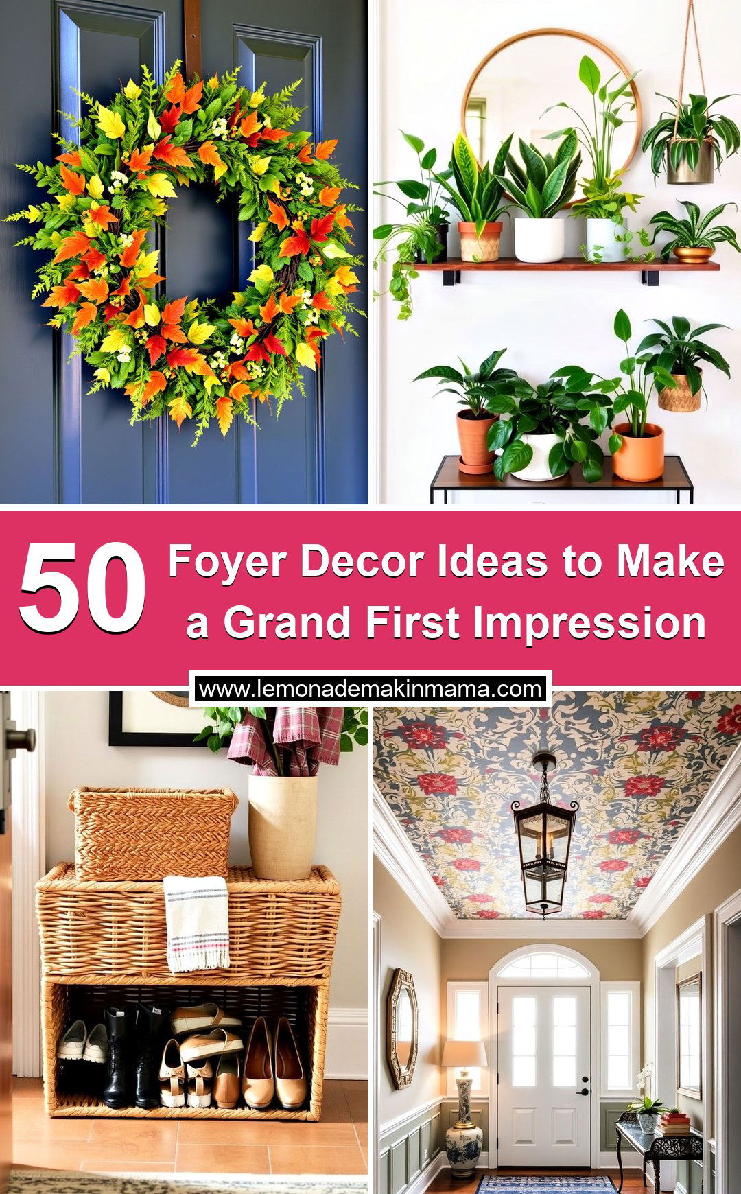Foyer Decor Ideas to Make a Grand First Impression