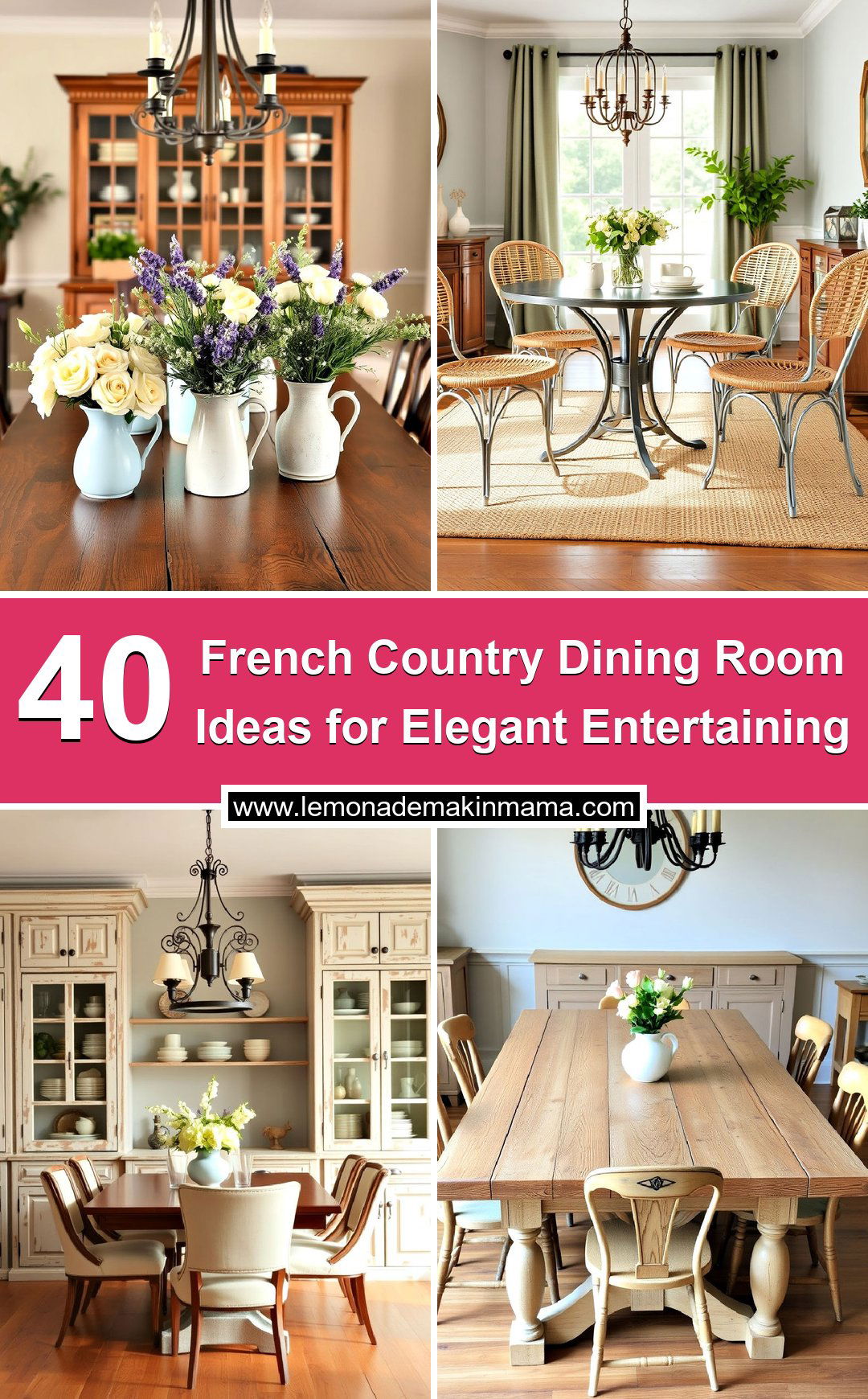French Country Dining Room Ideas for Elegant Entertaining