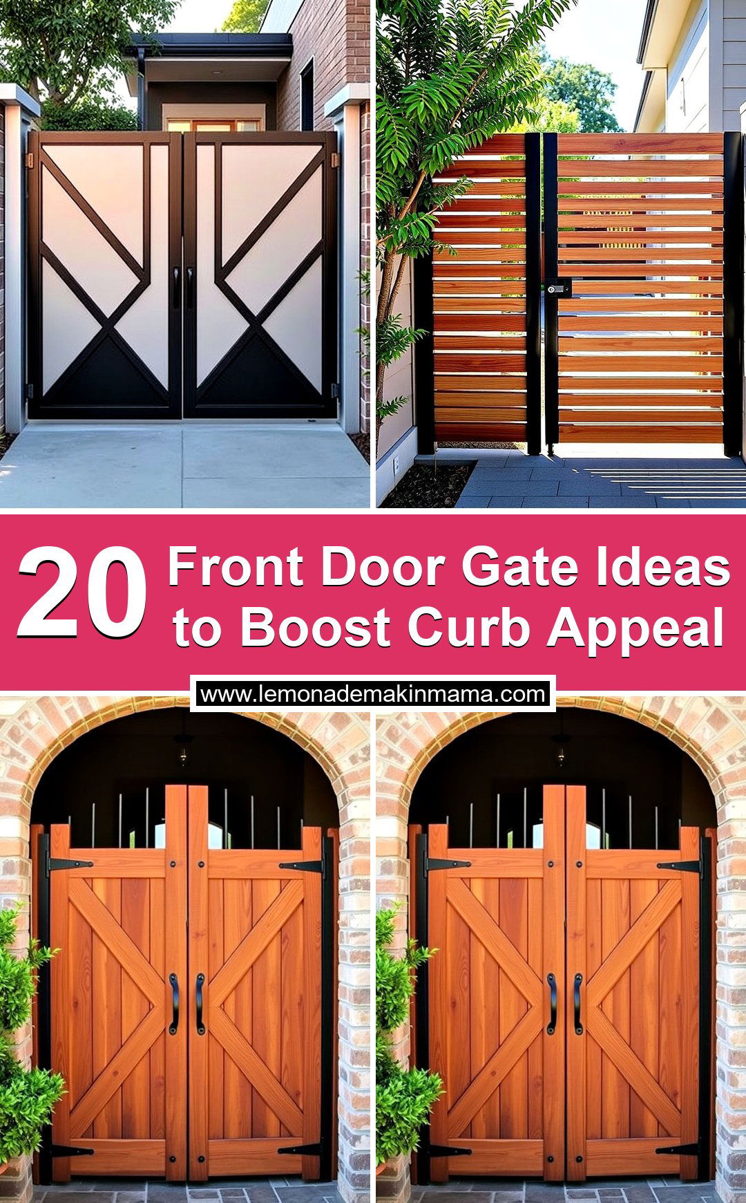 Front Door Gate Ideas to Boost Curb Appeal