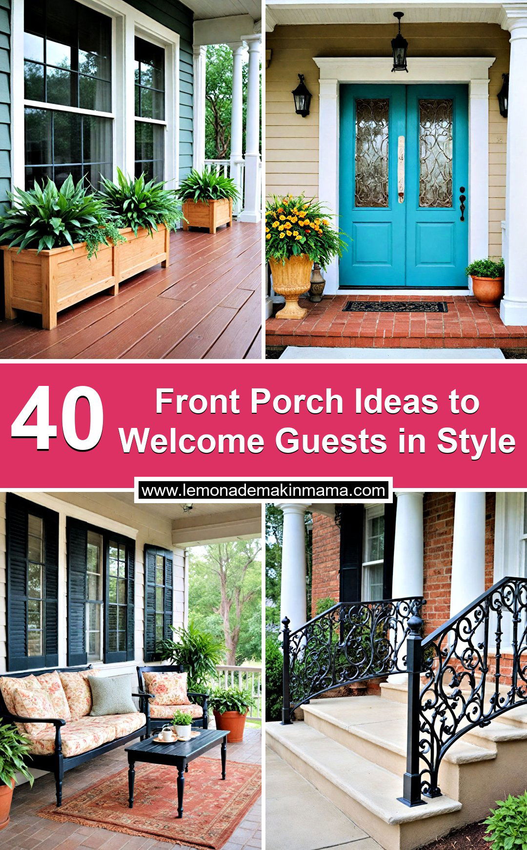 Front Porch Ideas to Welcome Guests in Style
