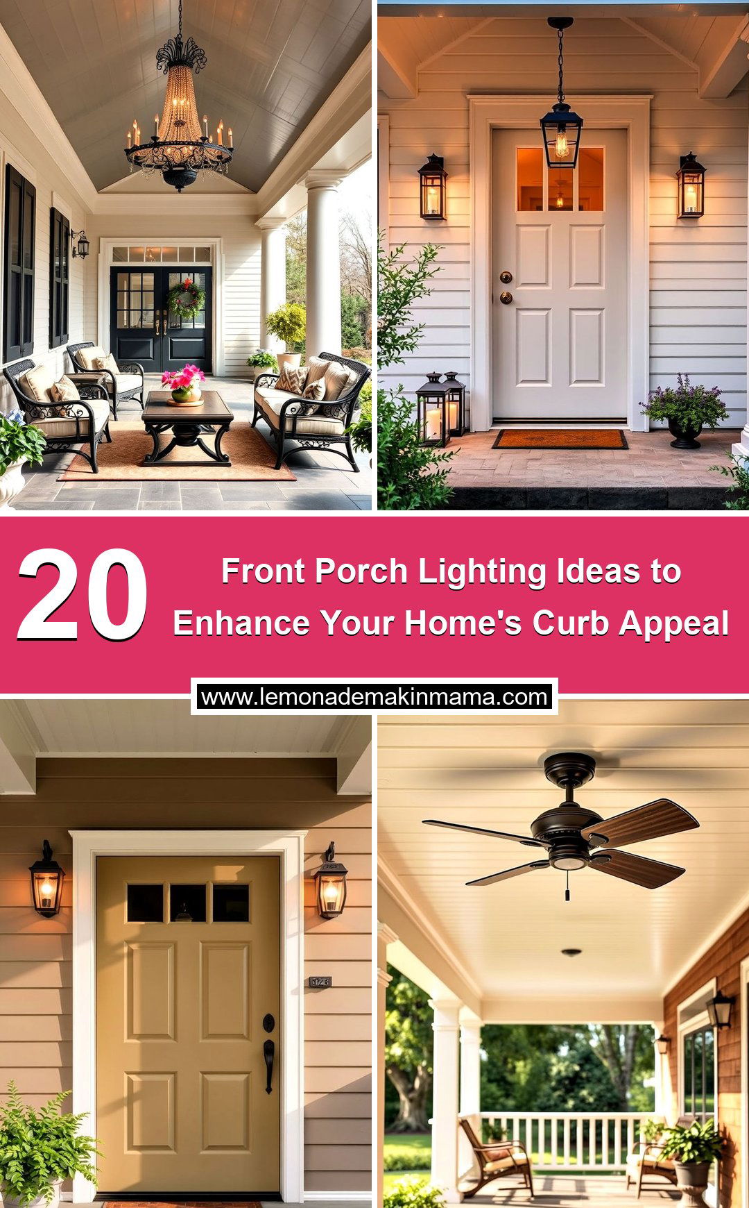 Front Porch Lighting Ideas to Enhance Your Homes Curb Appeal