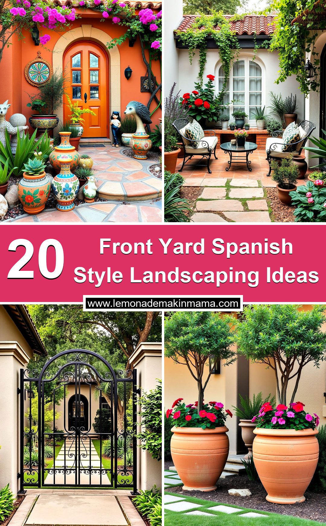 Front Yard Spanish Style Landscaping Ideas