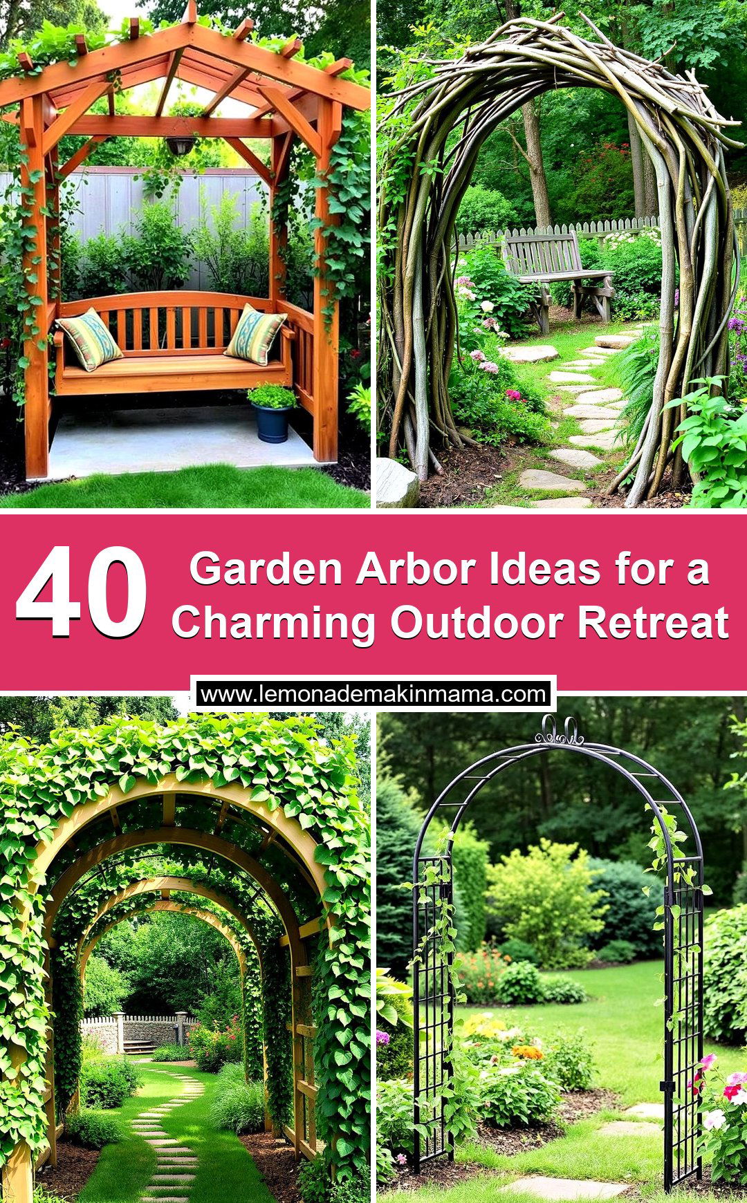 Garden Arbor Ideas for a Charming Outdoor Retreat