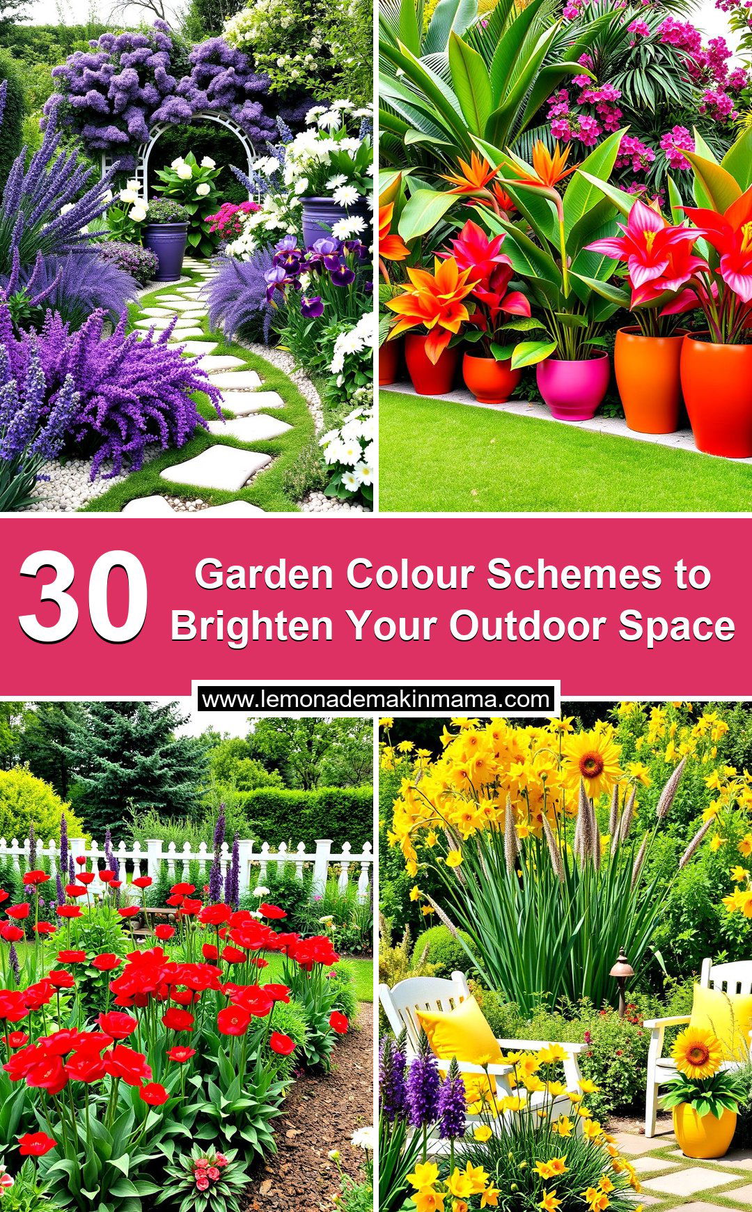 Garden Colour Schemes to Brighten Your Outdoor Space