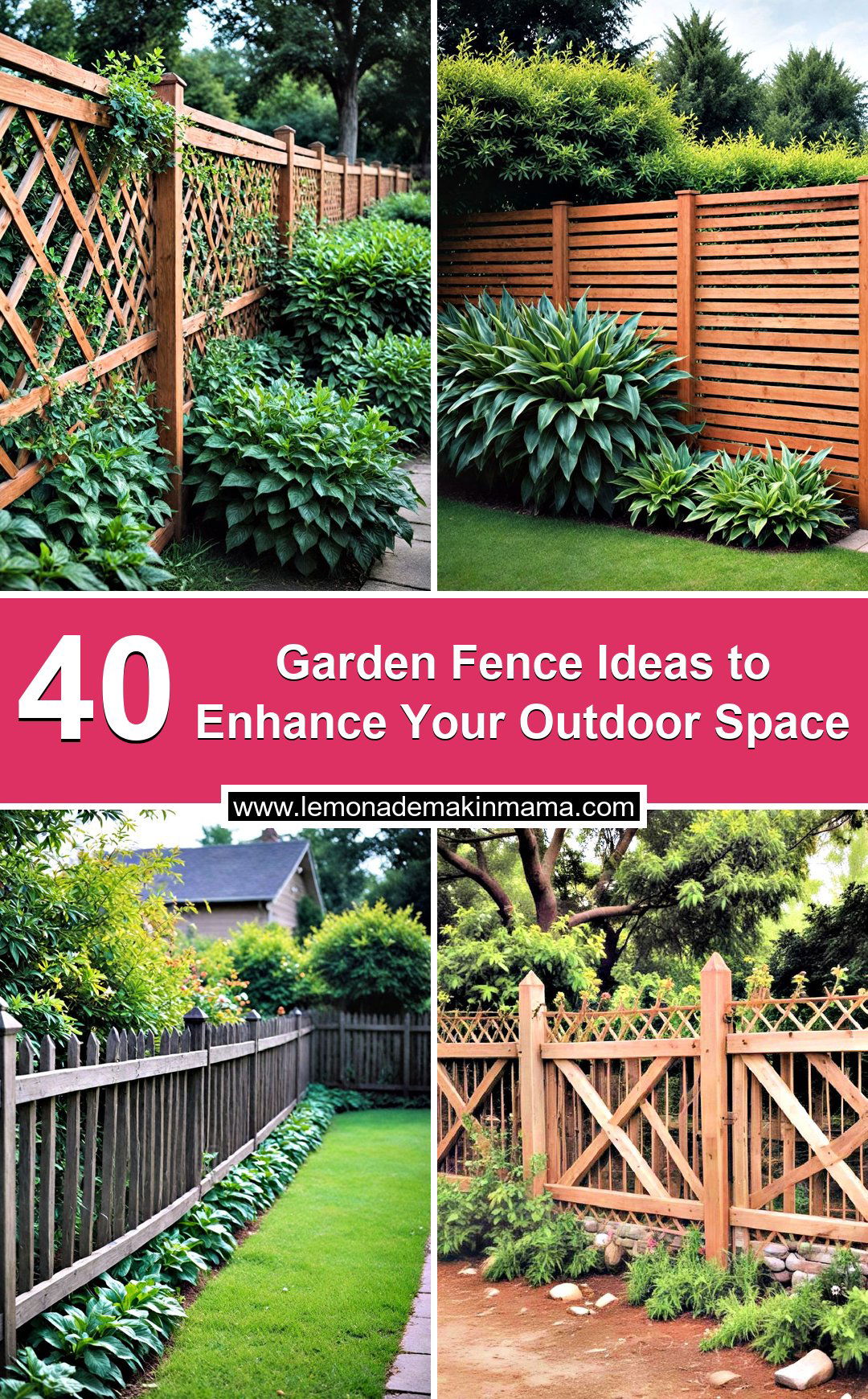 Garden Fence Ideas to Enhance Your Outdoor Space