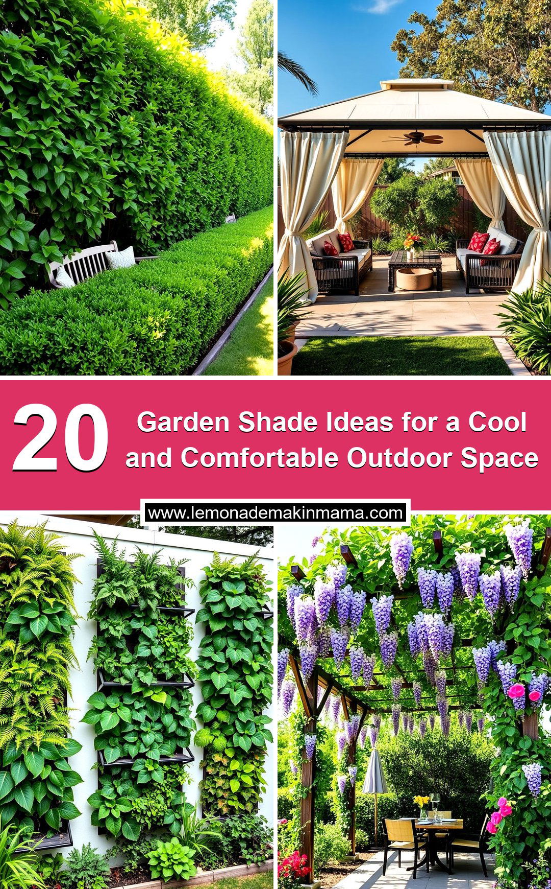 Garden Shade Ideas for a Cool and Comfortable Outdoor Space