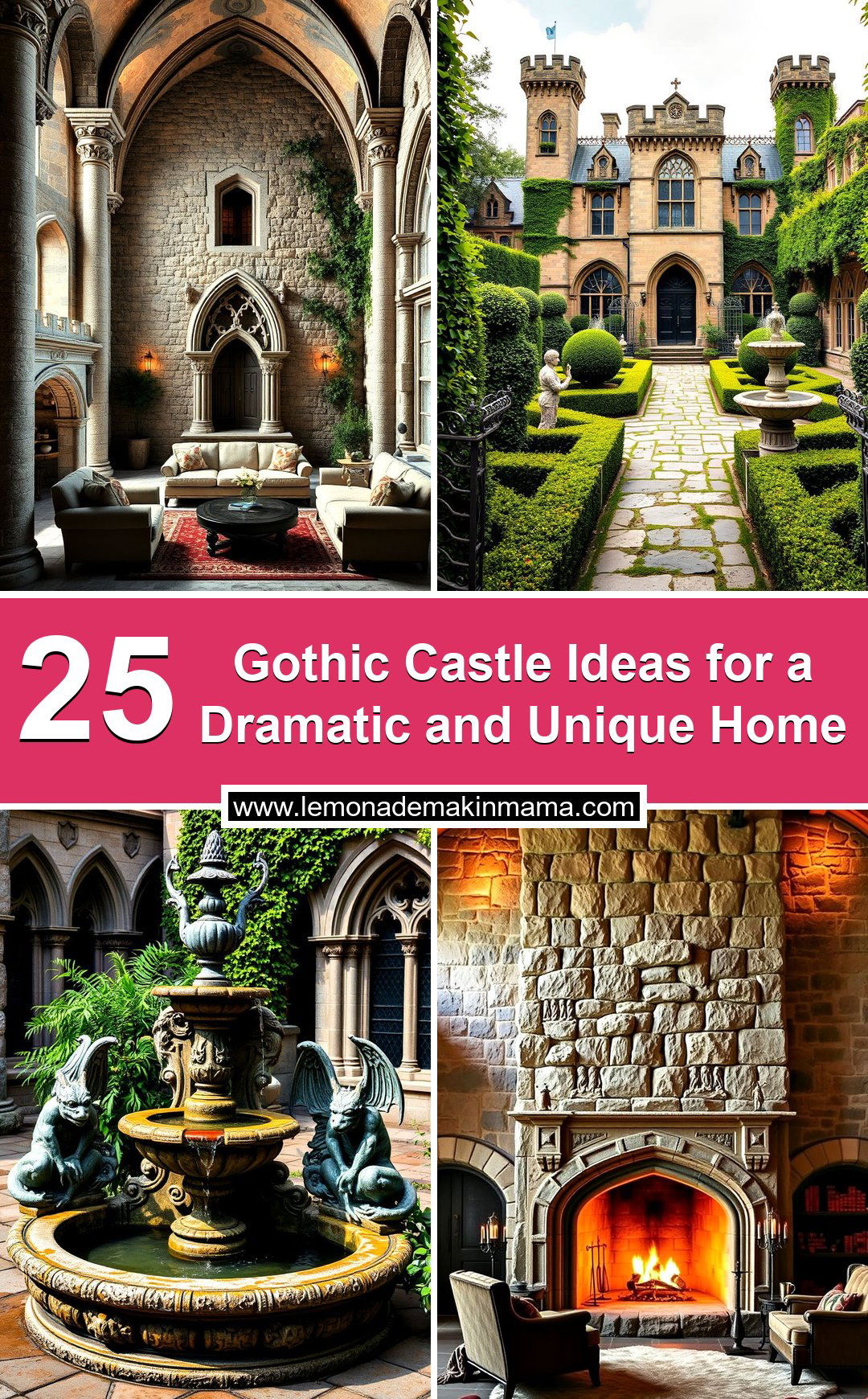 Gothic Castle Ideas for a Dramatic and Unique Home