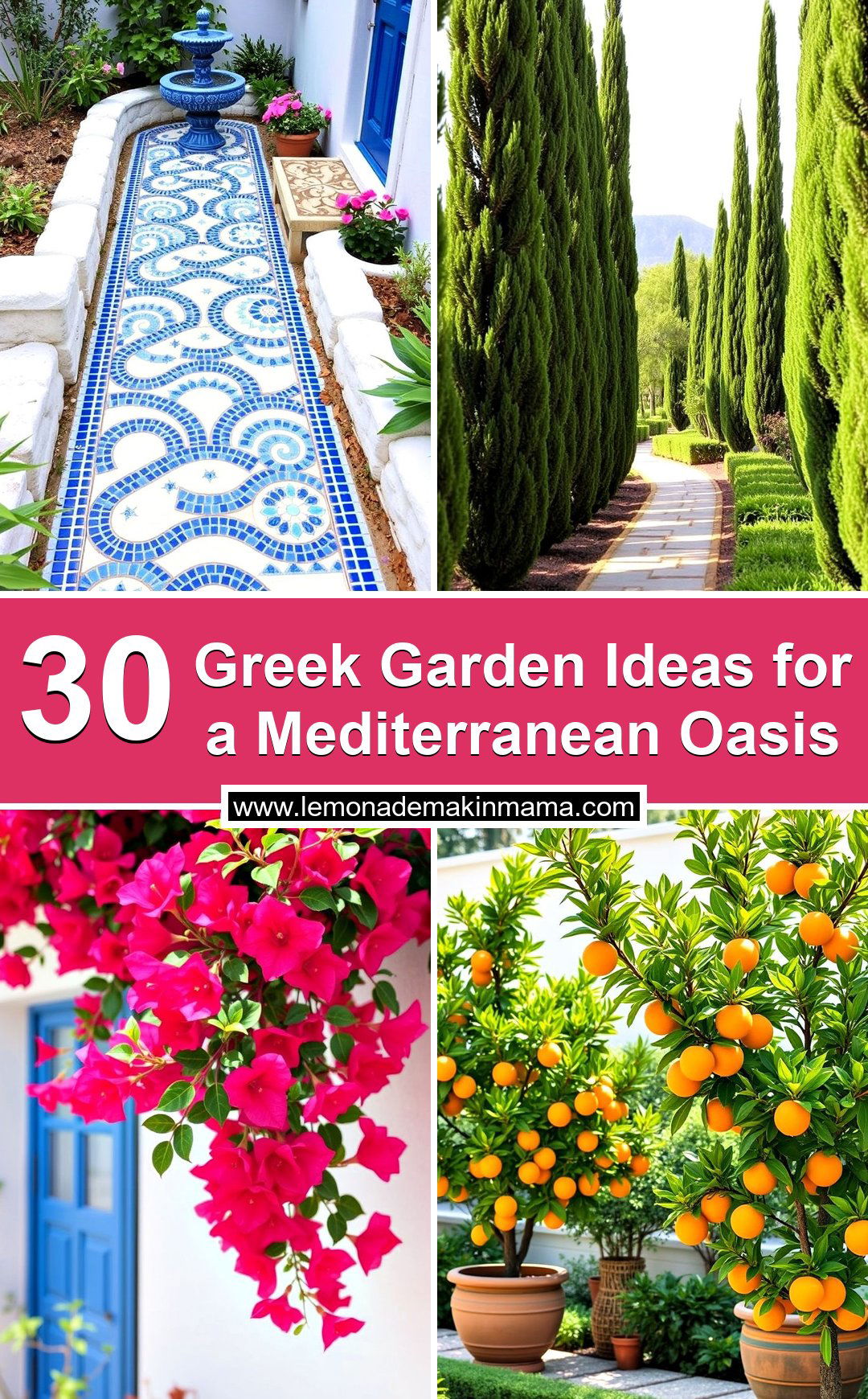 Greek Garden Ideas for a Mediterranean Oasis