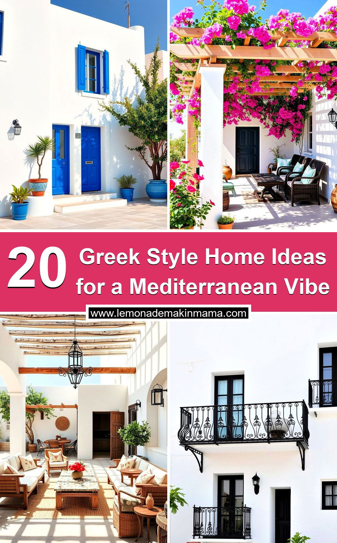 Greek Style Home Ideas for a Mediterranean Vibe