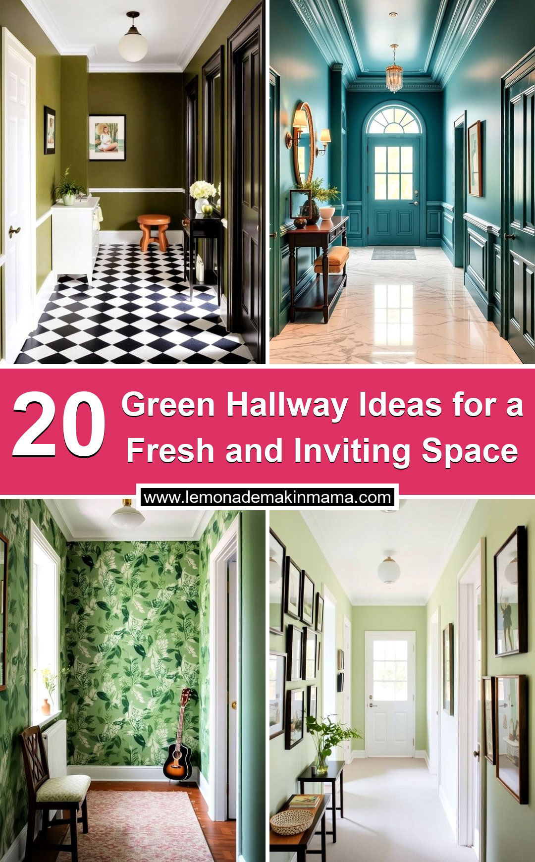 Green Hallway Ideas for a Fresh and Inviting Space