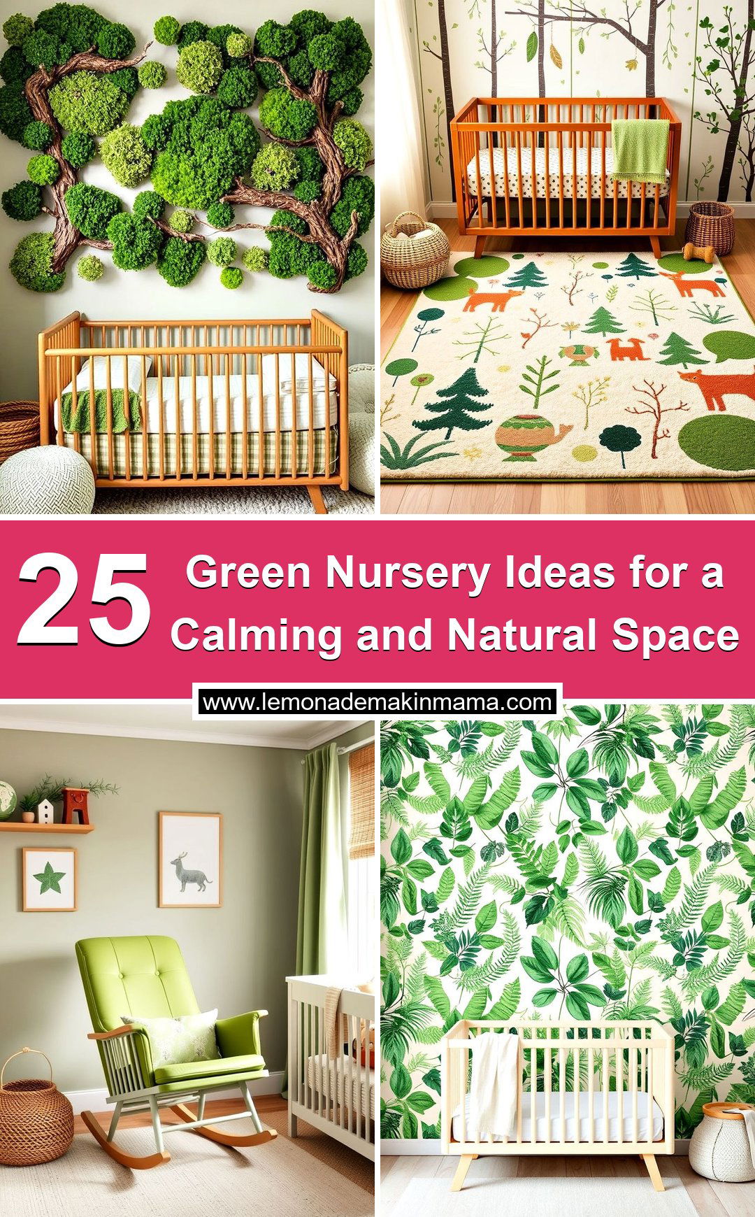 Green Nursery Ideas for a Calming and Natural Space