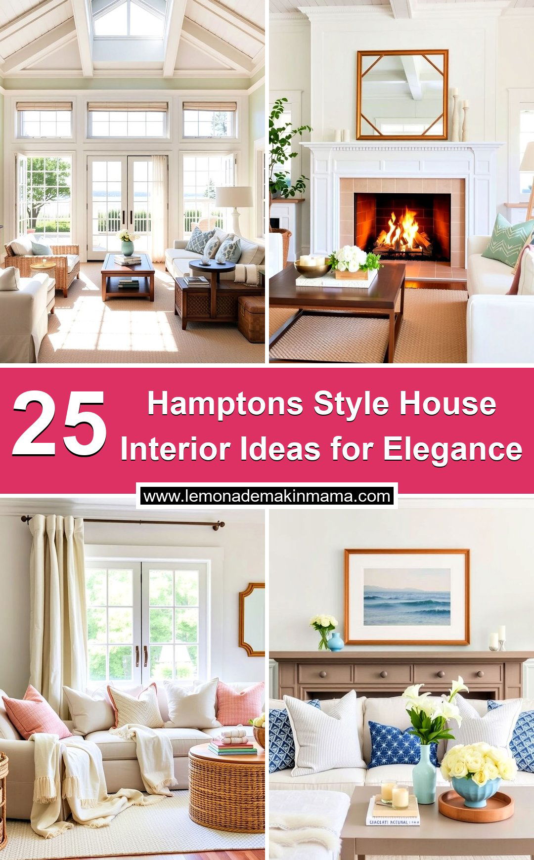 Hamptons Style House Interior Ideas for Elegance