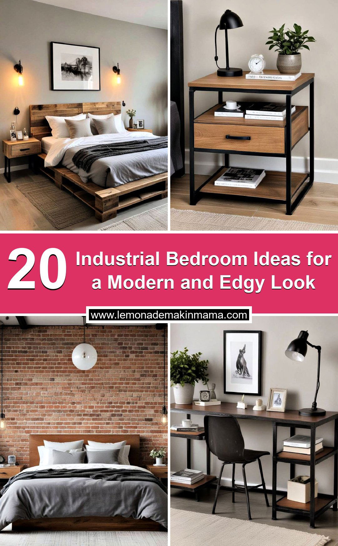 Industrial Bedroom Ideas for a Modern and Edgy Look