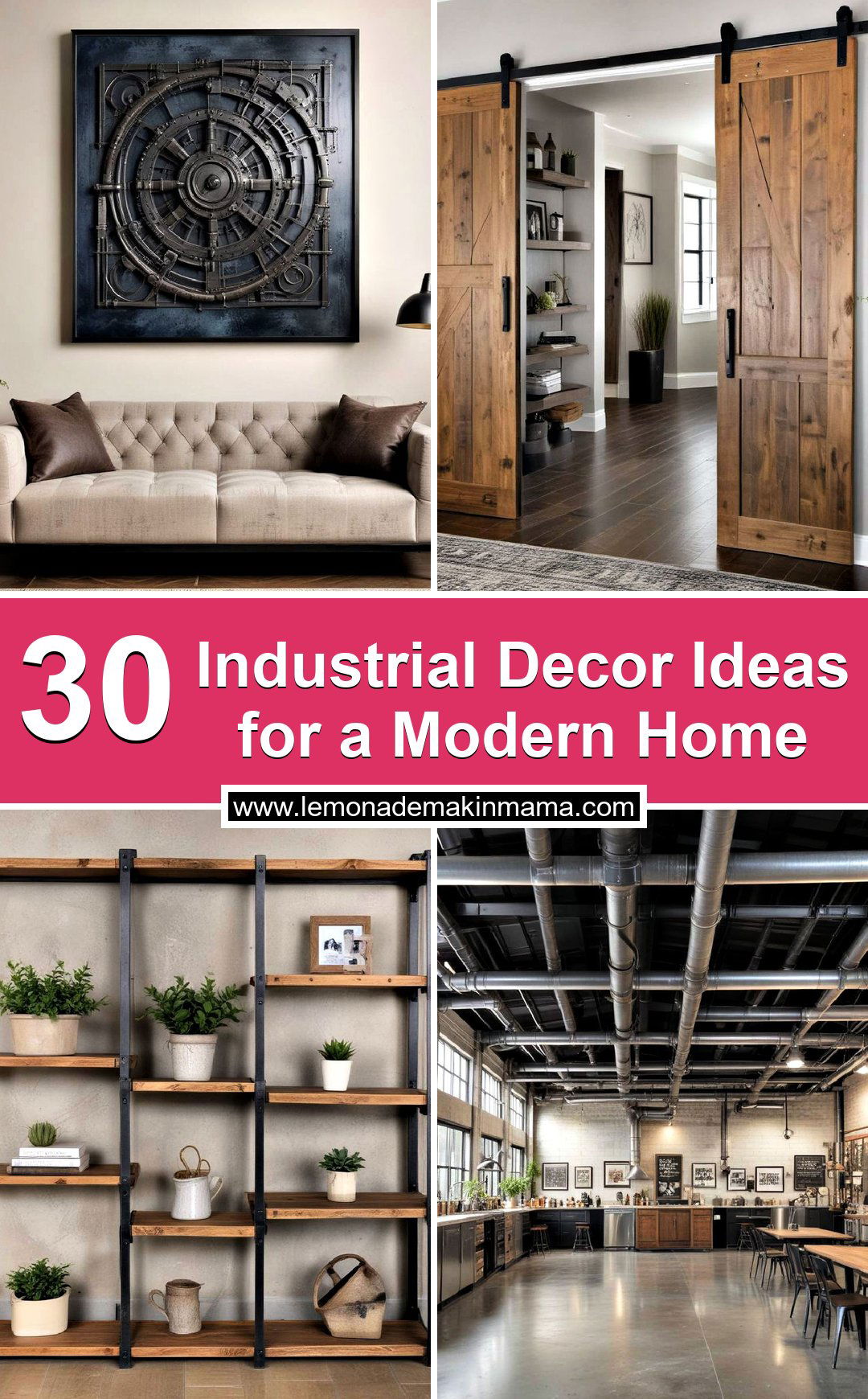Industrial Decor Ideas for a Modern Home