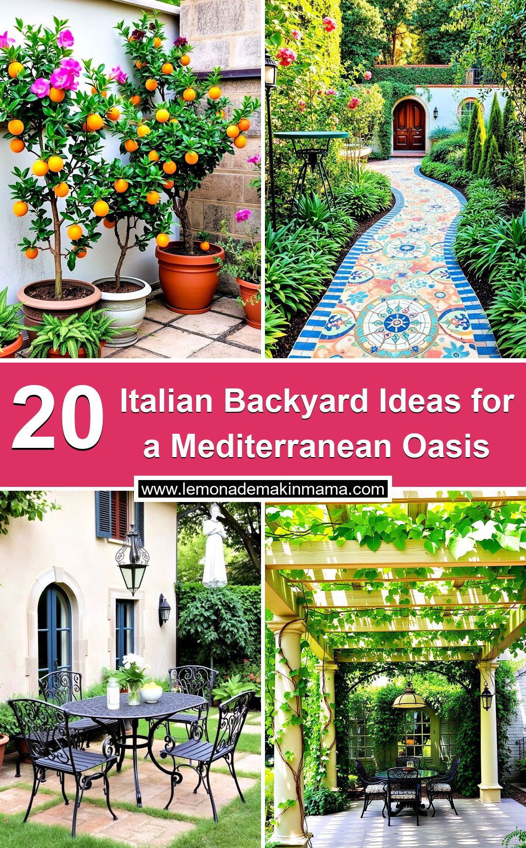 Italian Backyard Ideas for a Mediterranean Oasis