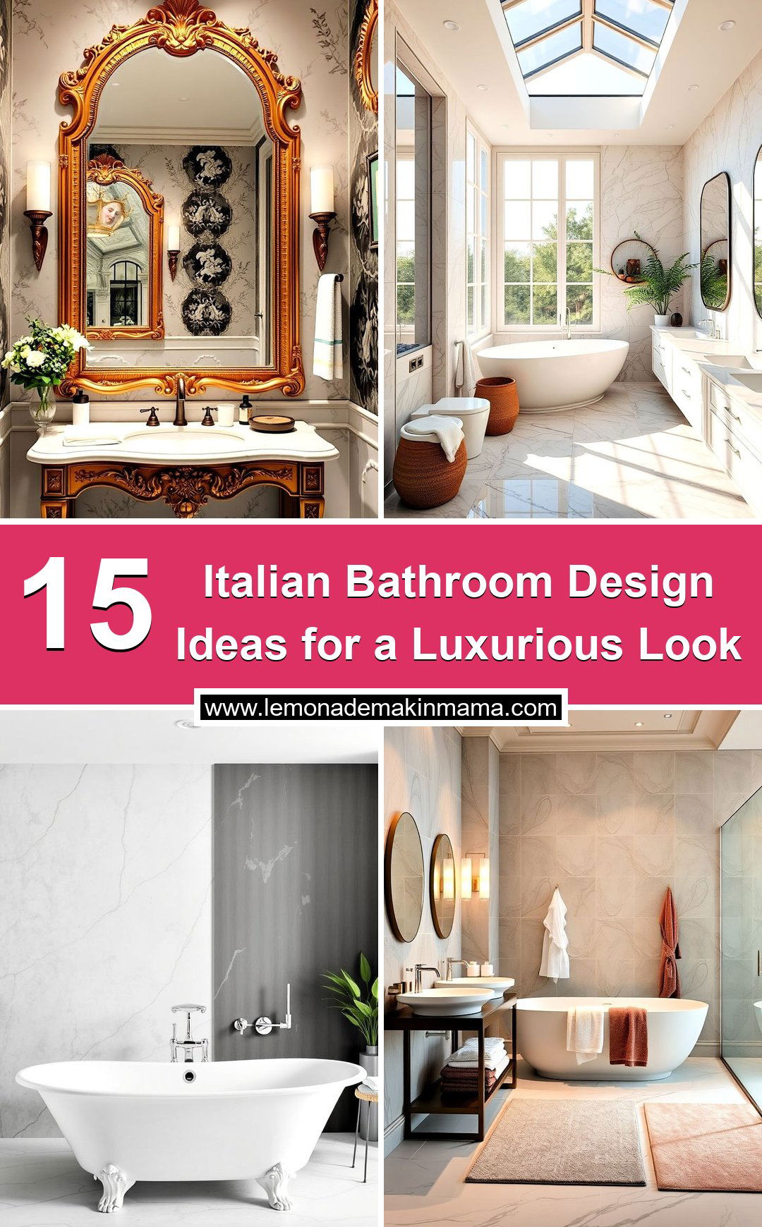 Italian Bathroom Design Ideas for a Luxurious Look