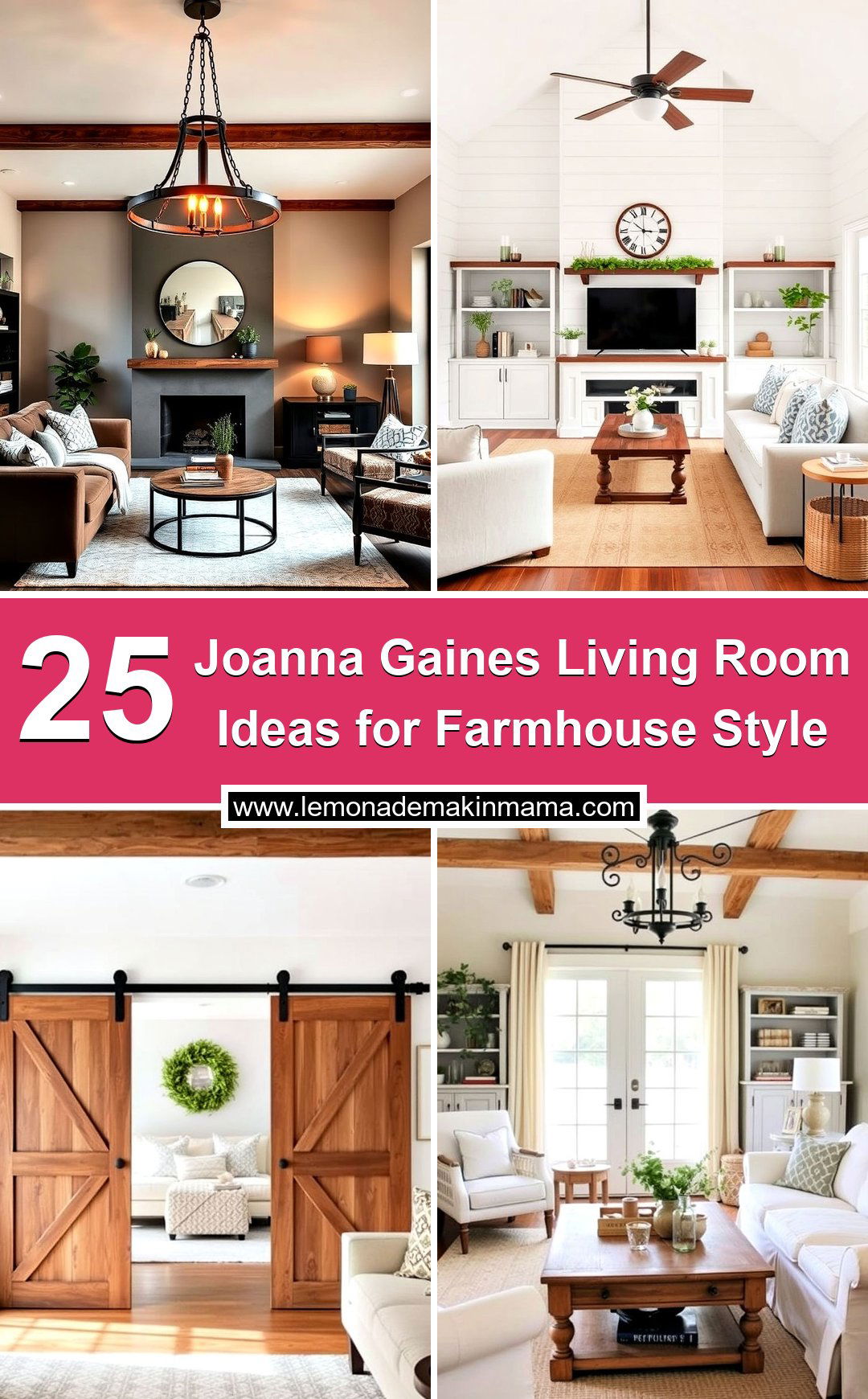 Joanna Gaines Living Room Ideas for Farmhouse Style