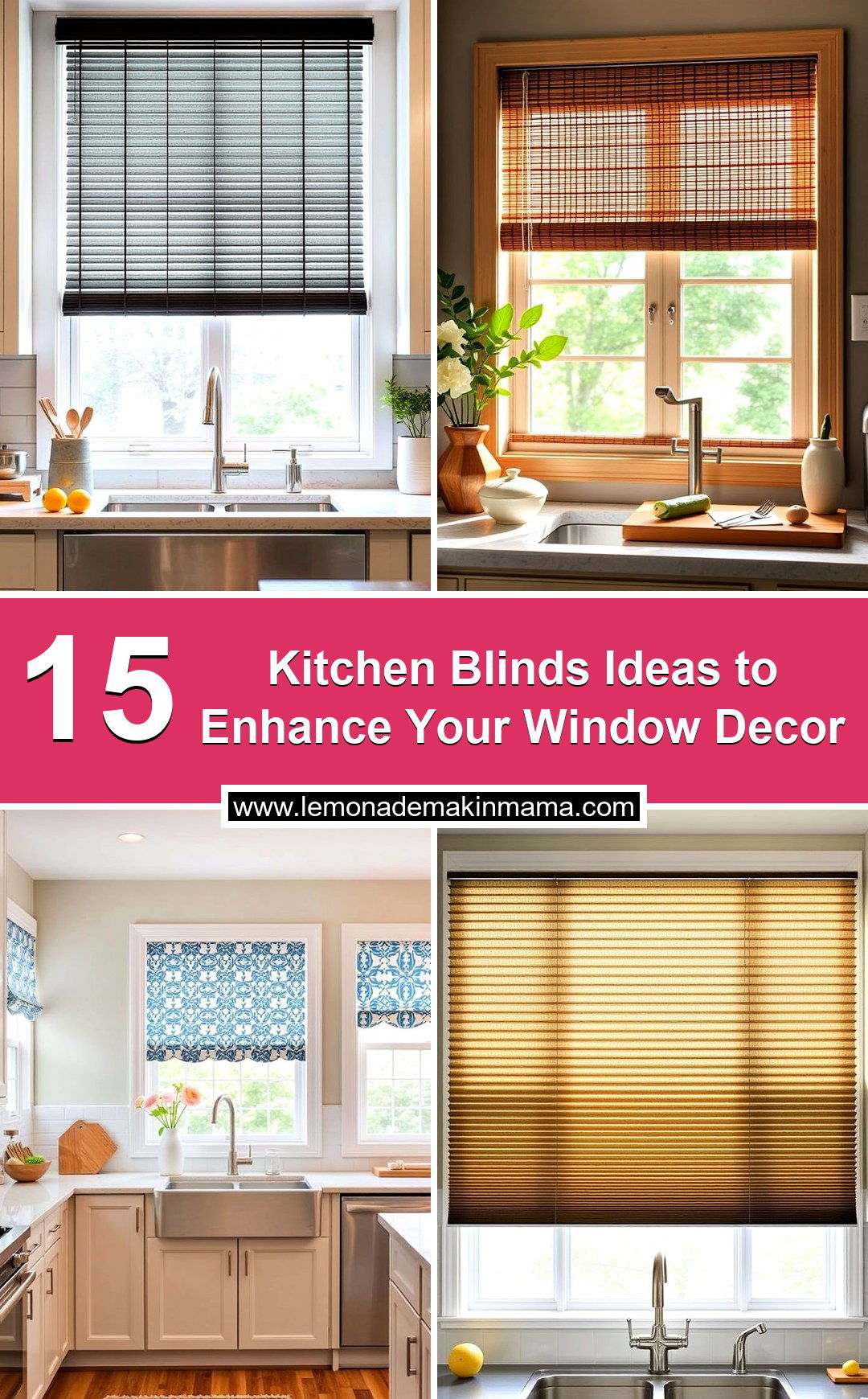Kitchen Blinds Ideas to Enhance Your Window Decor