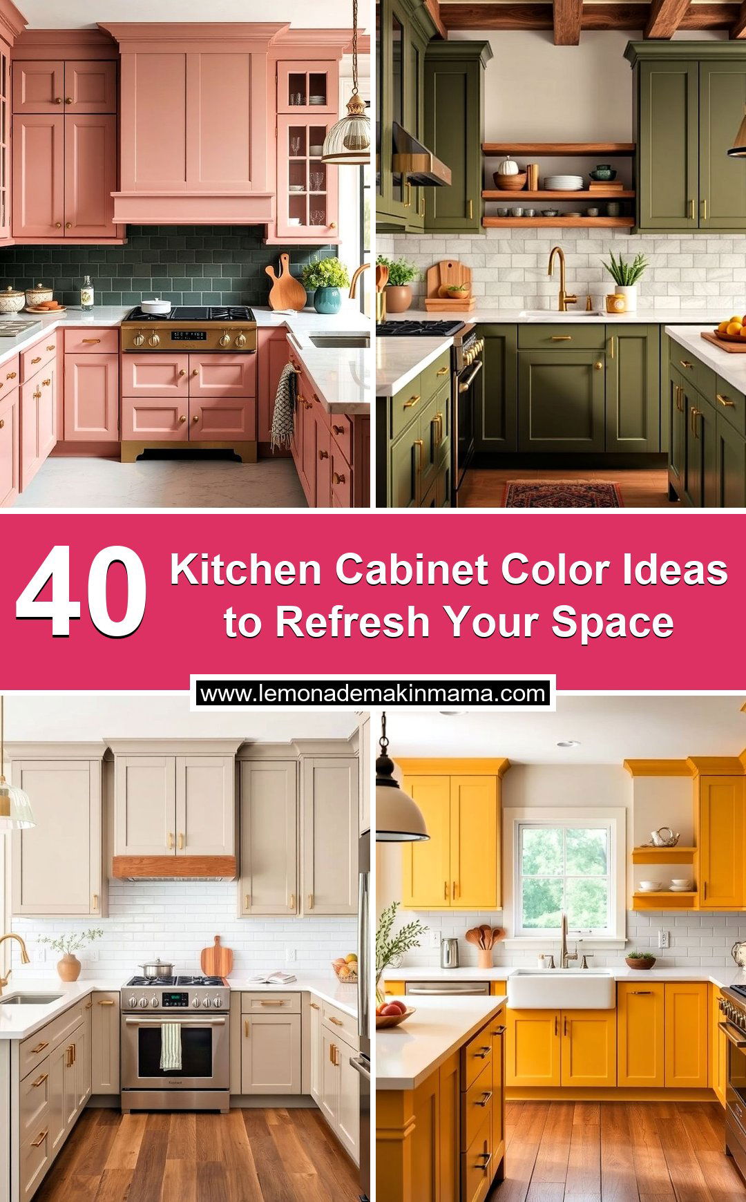 Kitchen Cabinet Color Ideas to Refresh Your Space