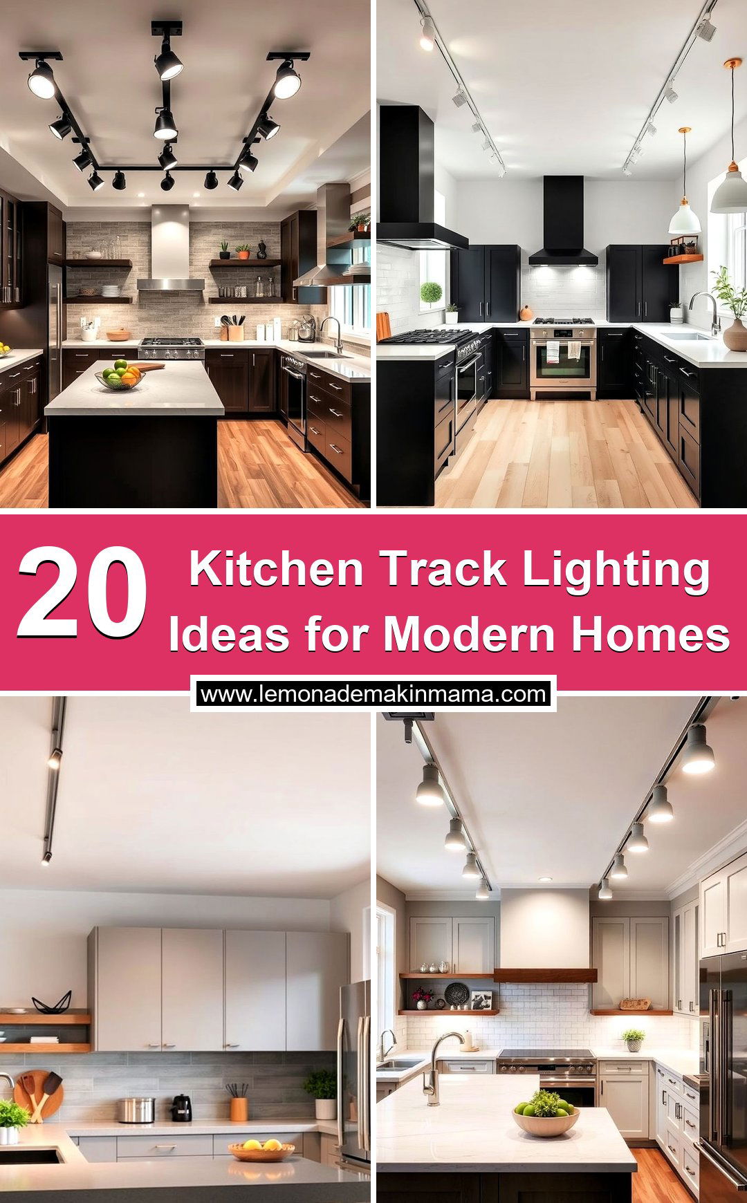 Kitchen Track Lighting Ideas for Modern Homes