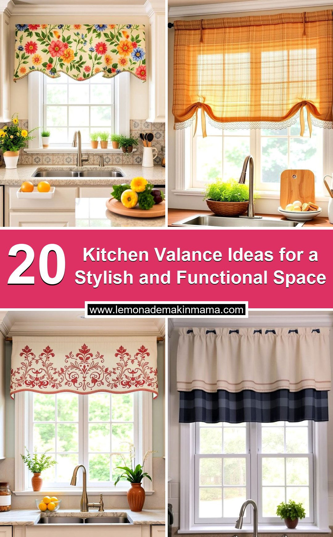 Kitchen Valance Ideas for a Stylish and Functional Space