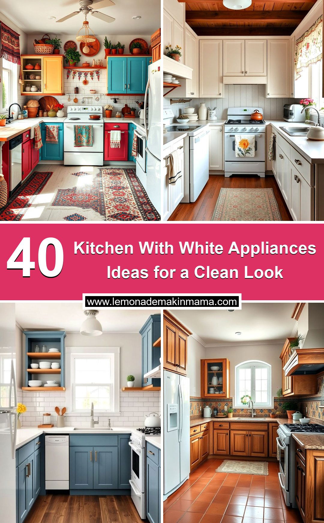 Kitchen With White Appliances Ideas for a Clean Look