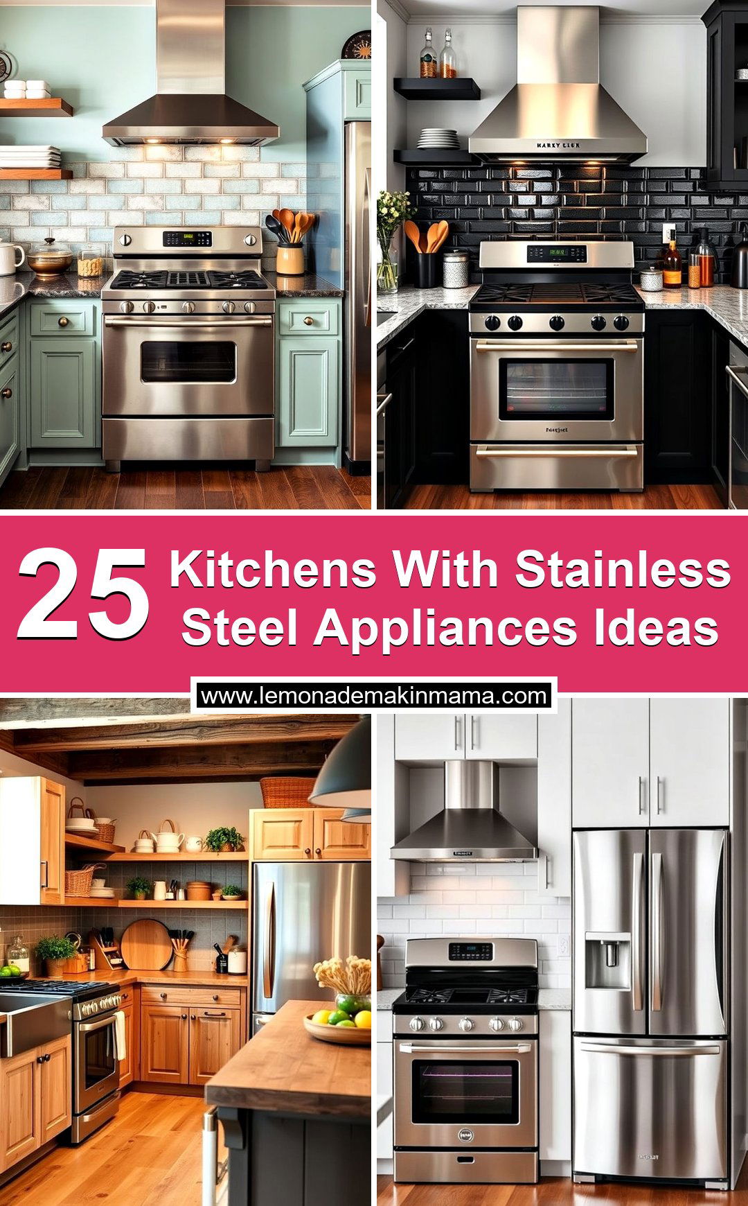 Kitchens With Stainless Steel Appliances Ideas