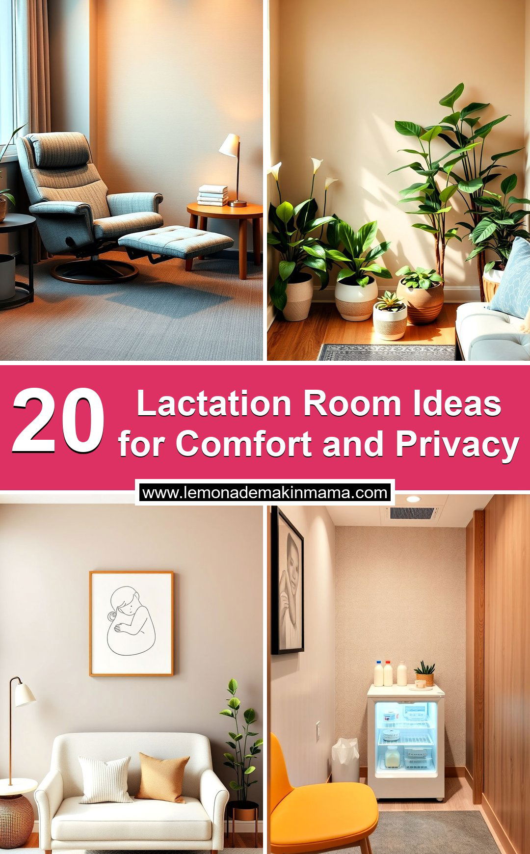 Lactation Room Ideas for Comfort and Privacy