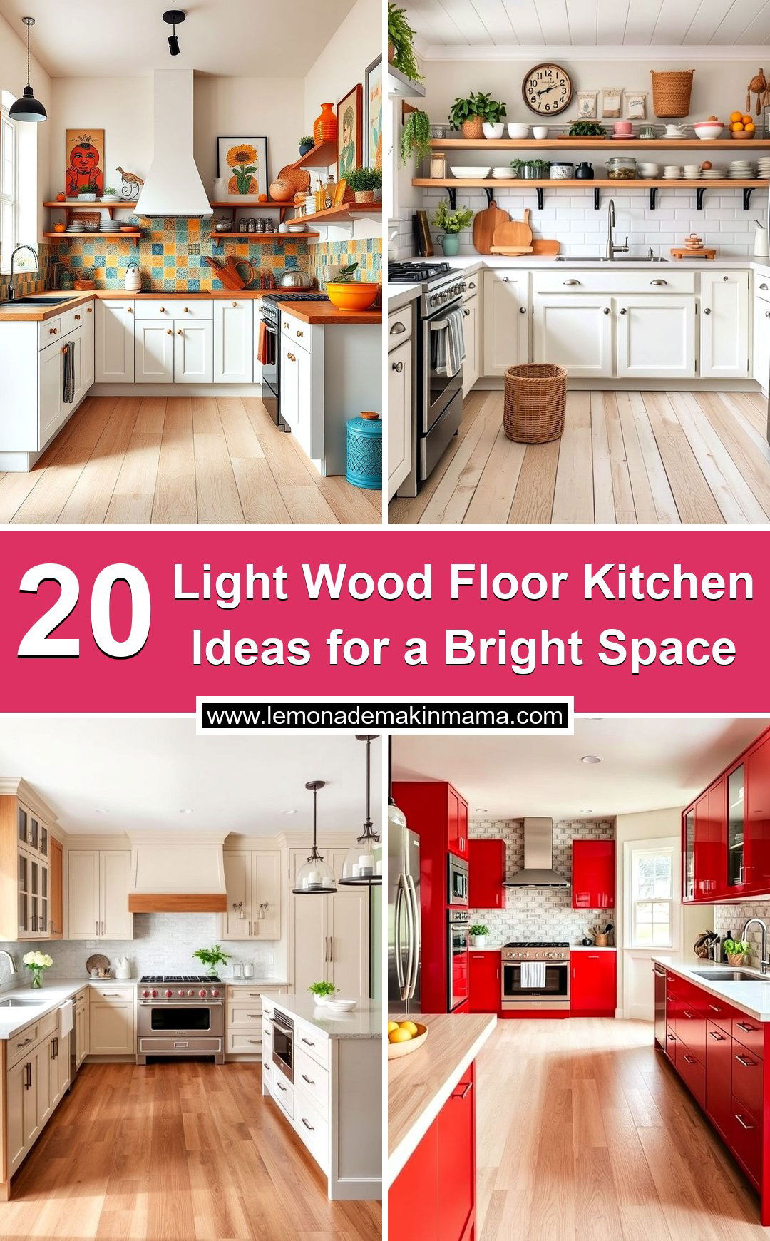 Light Wood Floor Kitchen Ideas for a Bright Space