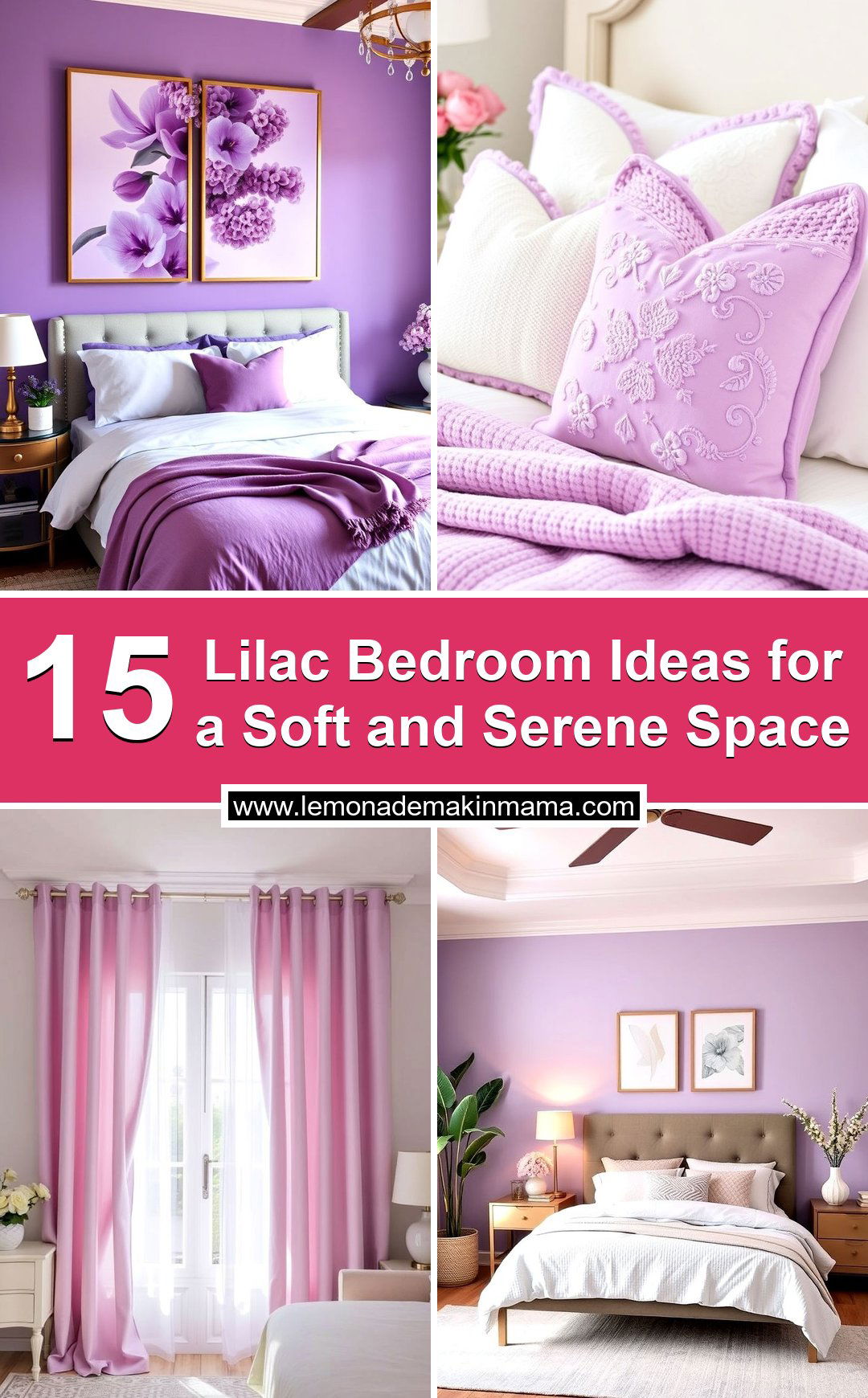 Lilac Bedroom Ideas for a Soft and Serene Space