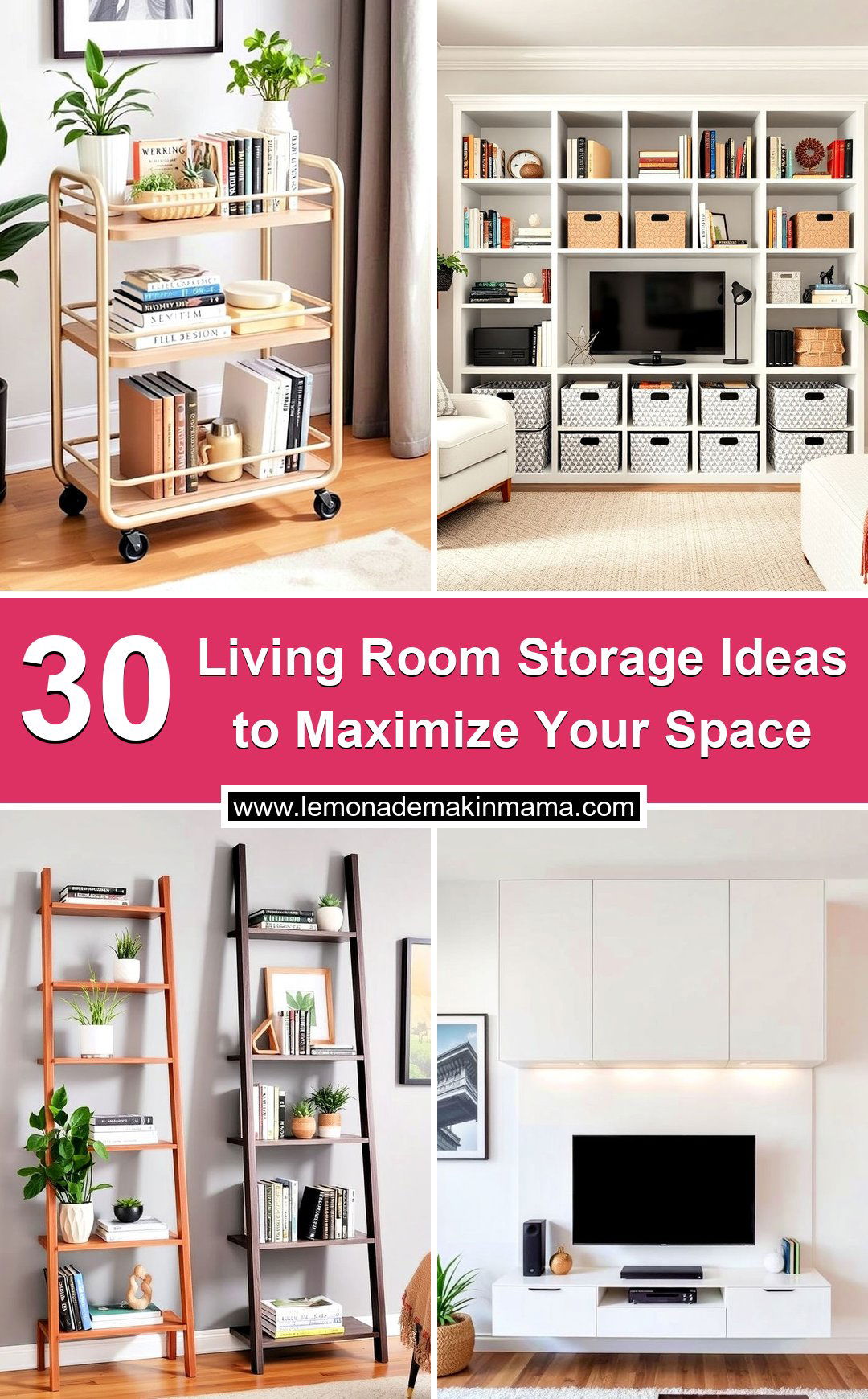 Living Room Storage Ideas to Maximize Your Space